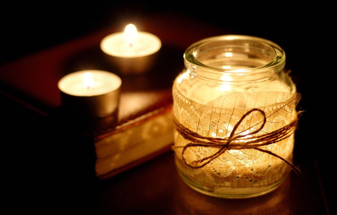 1332x850 Wallpaper background, fire, Wallpaper, candles, rope, Bank, book