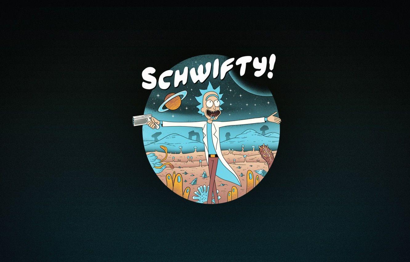 1332x850 Wallpaper Minimalism, Art, Art, Rick and Morty, Rick and Morty, Rick, Rick Sanchez, Rick Sanchez, by Vincenttrinidad, Vincenttrinidad, Schwifty, The Sound of Science image for desktop, section минимализм