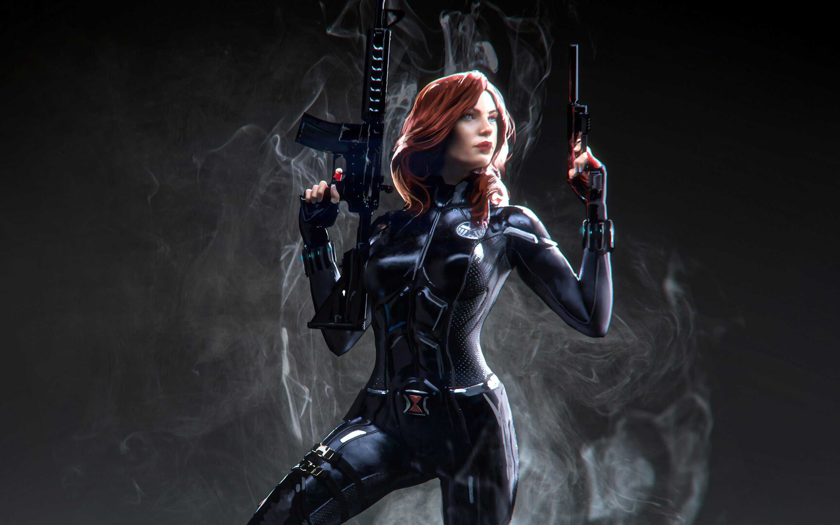 2880x1800 Black Widow Marvel Superhero HD Wallpaper (2880x1800)