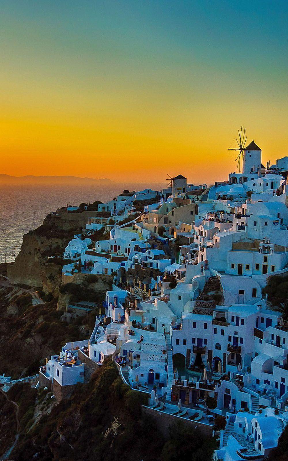 Santorini Sunset Wallpapers - Top Free Santorini Sunset Backgrounds