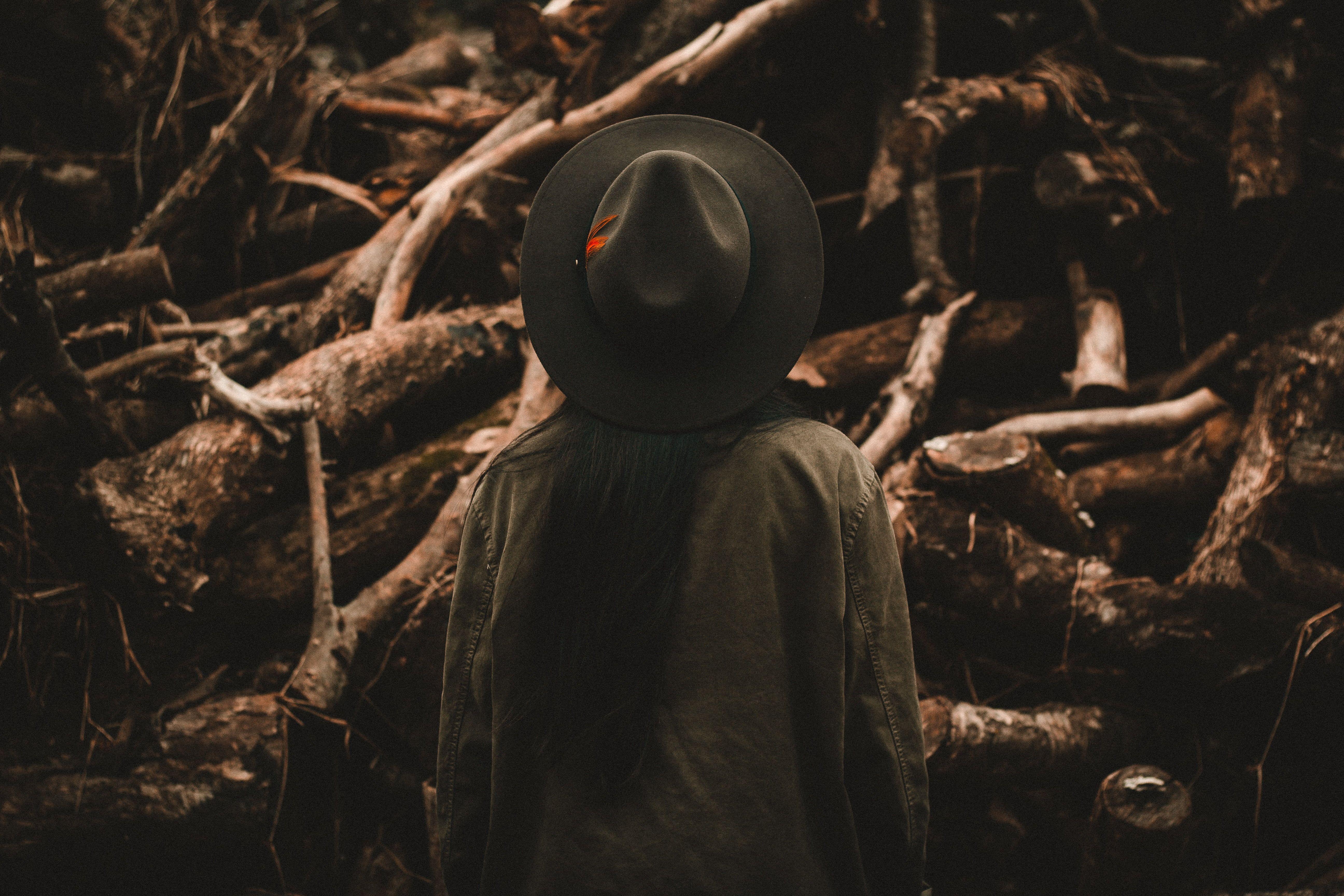 5184x3456 Black cowboy hat, Girl, Hat, Jacket HD wallpaper