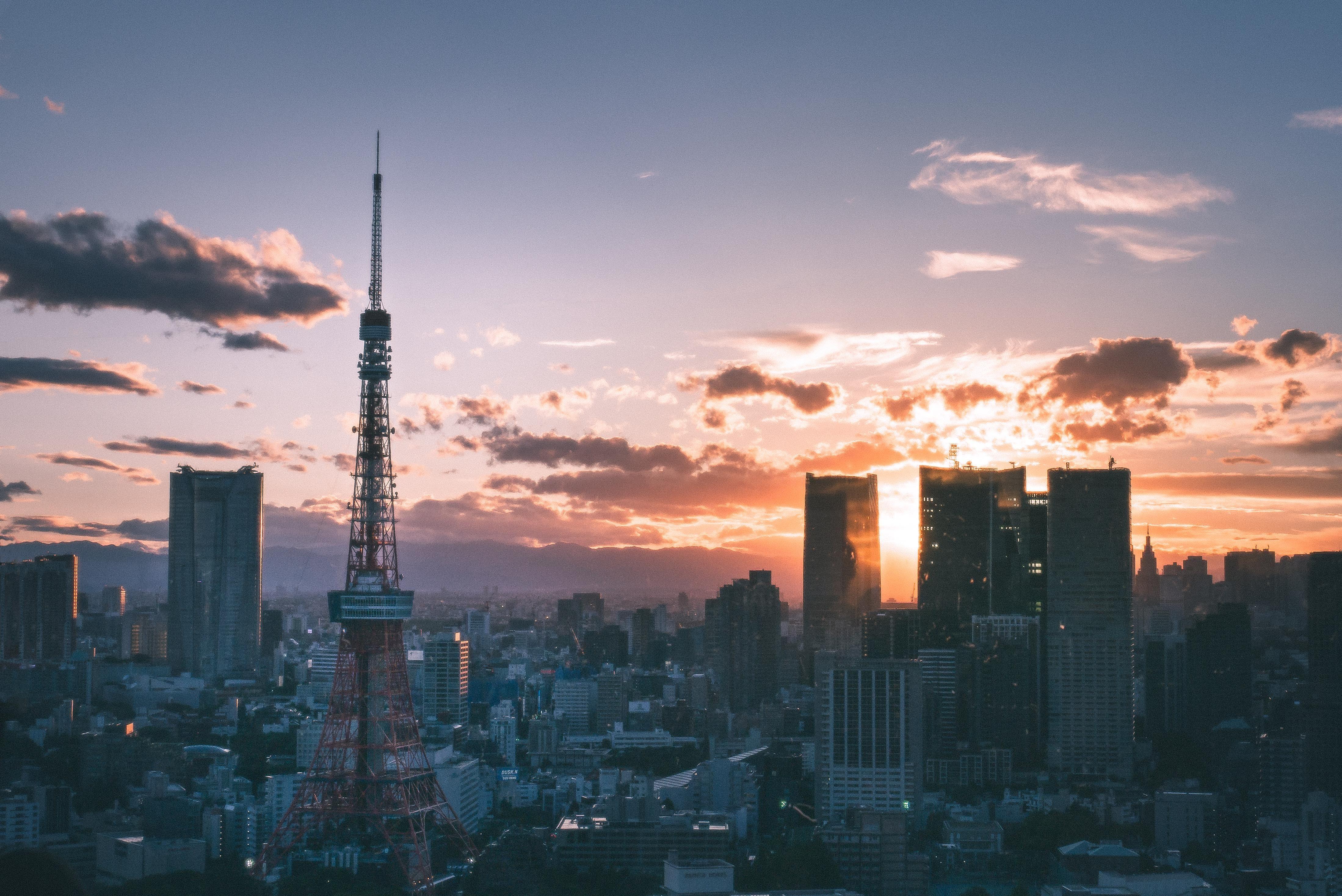 Tokyo Sunset Wallpapers - Top Free Tokyo Sunset Backgrounds -  WallpaperAccess