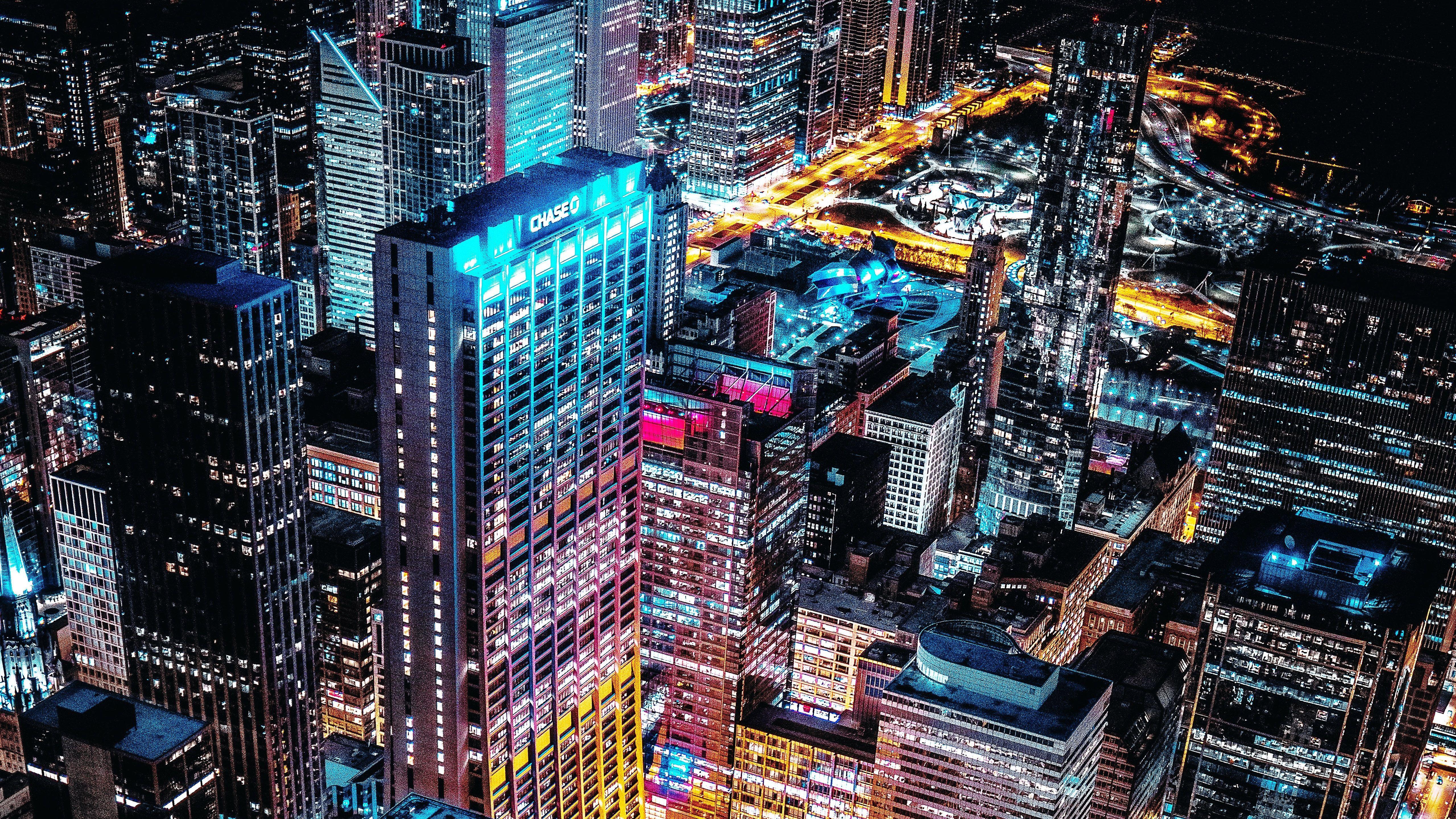5120x2880 City HD Wallpaper & Background