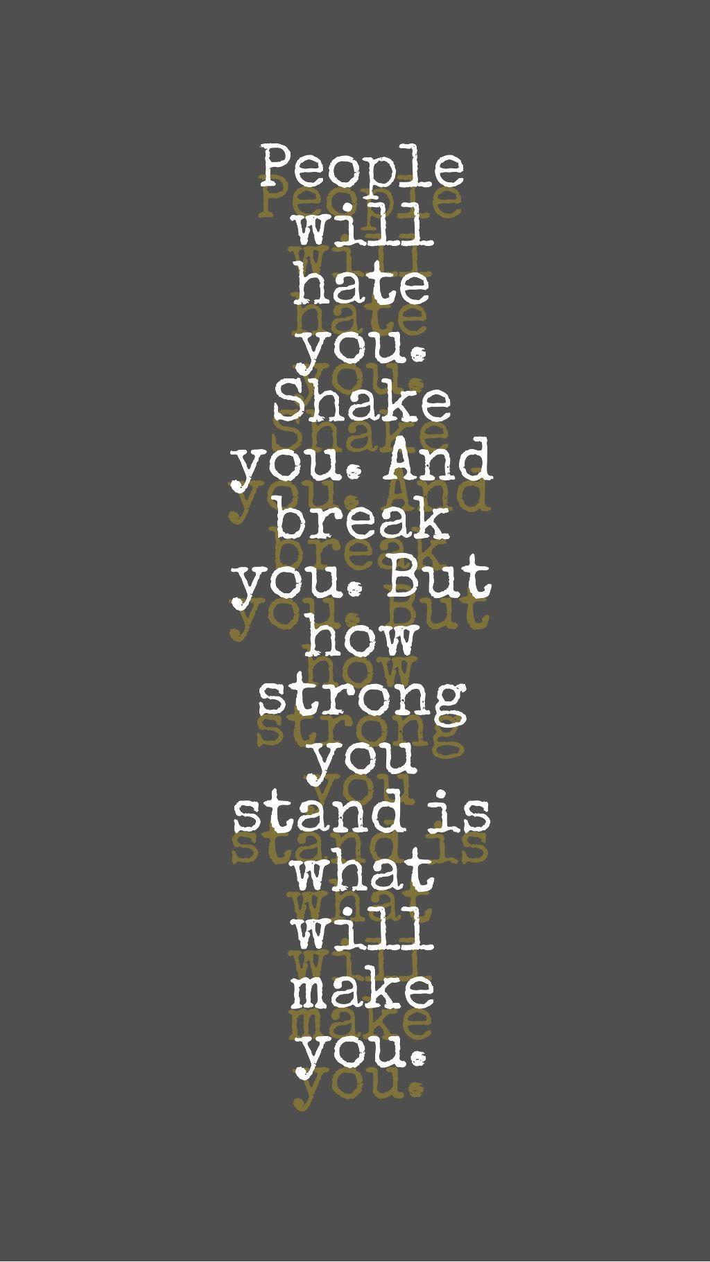 1024x1821 You Are Strong Wallpaper