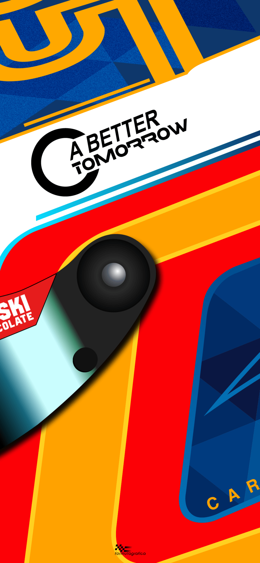 887x1920 FormulaGrafica / Smartphone Wallpaper Formula 1