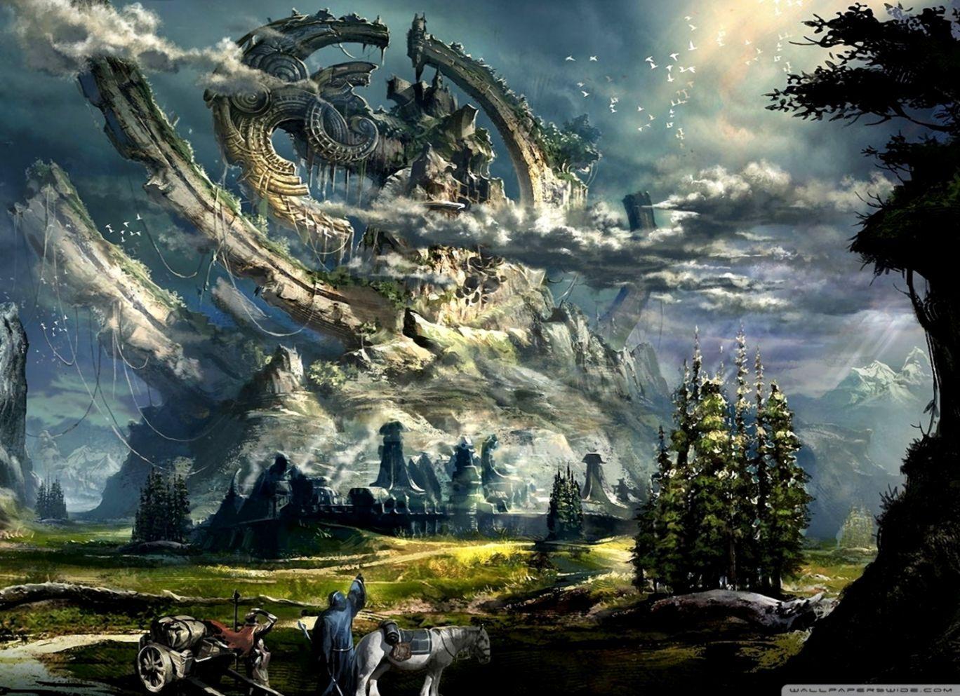 1368x993 Free download Fantasy Scenery 4k HD Desktop Wallpaper For 4k Ultra