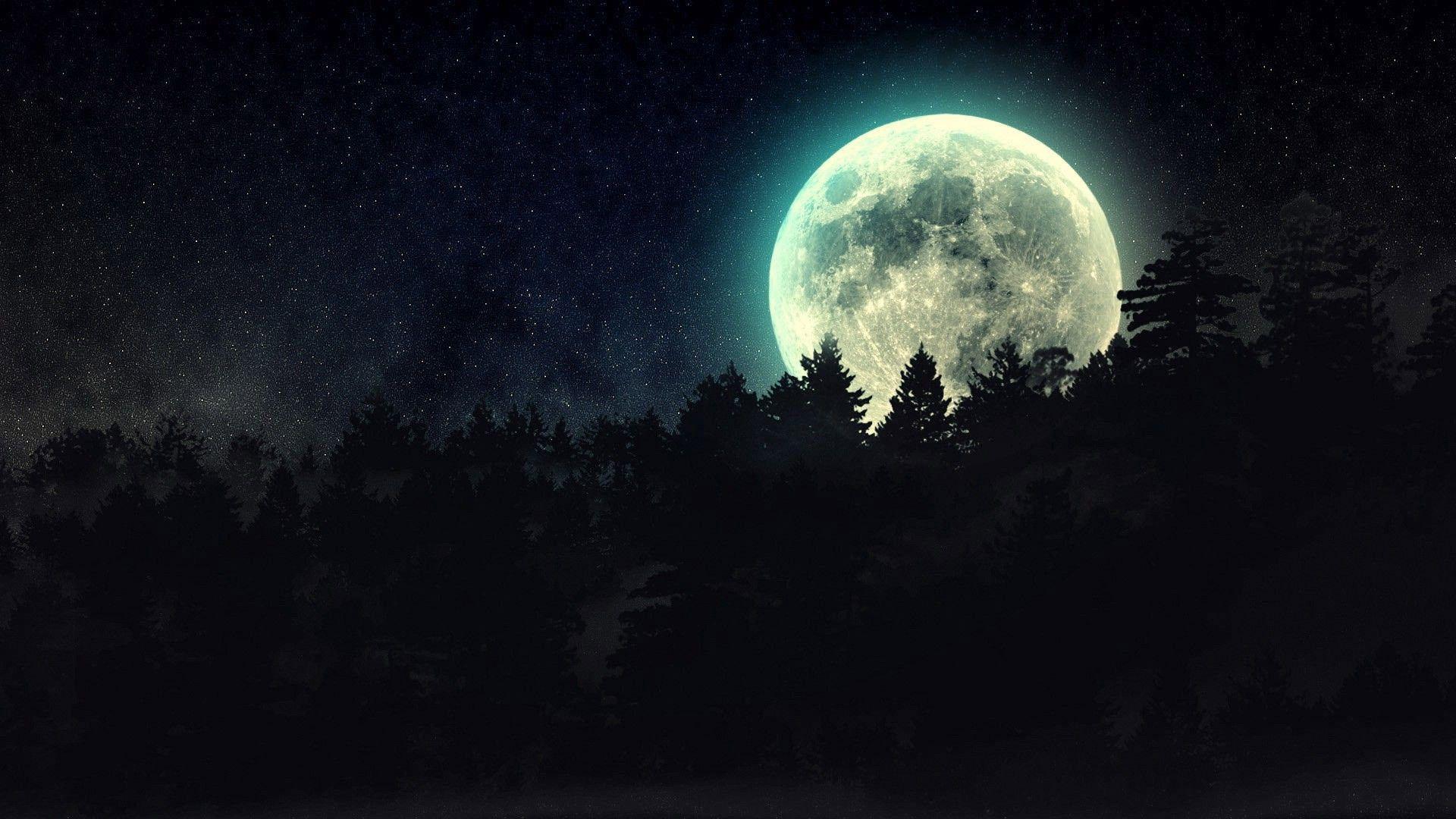 Full Moon Wallpapers - Top Free Full Moon Backgrounds - WallpaperAccess