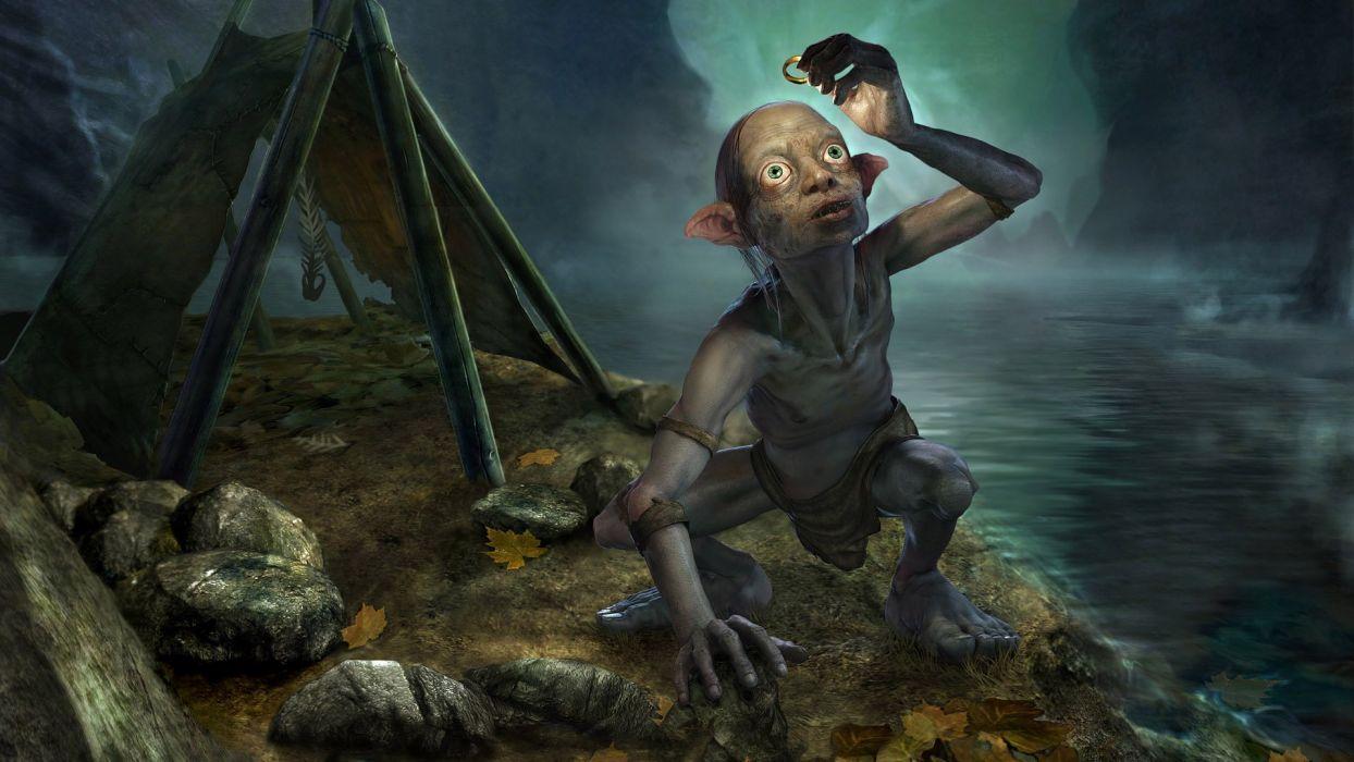 1244x700 Balrog Lord Of The Rings gollum movie character wallpaper