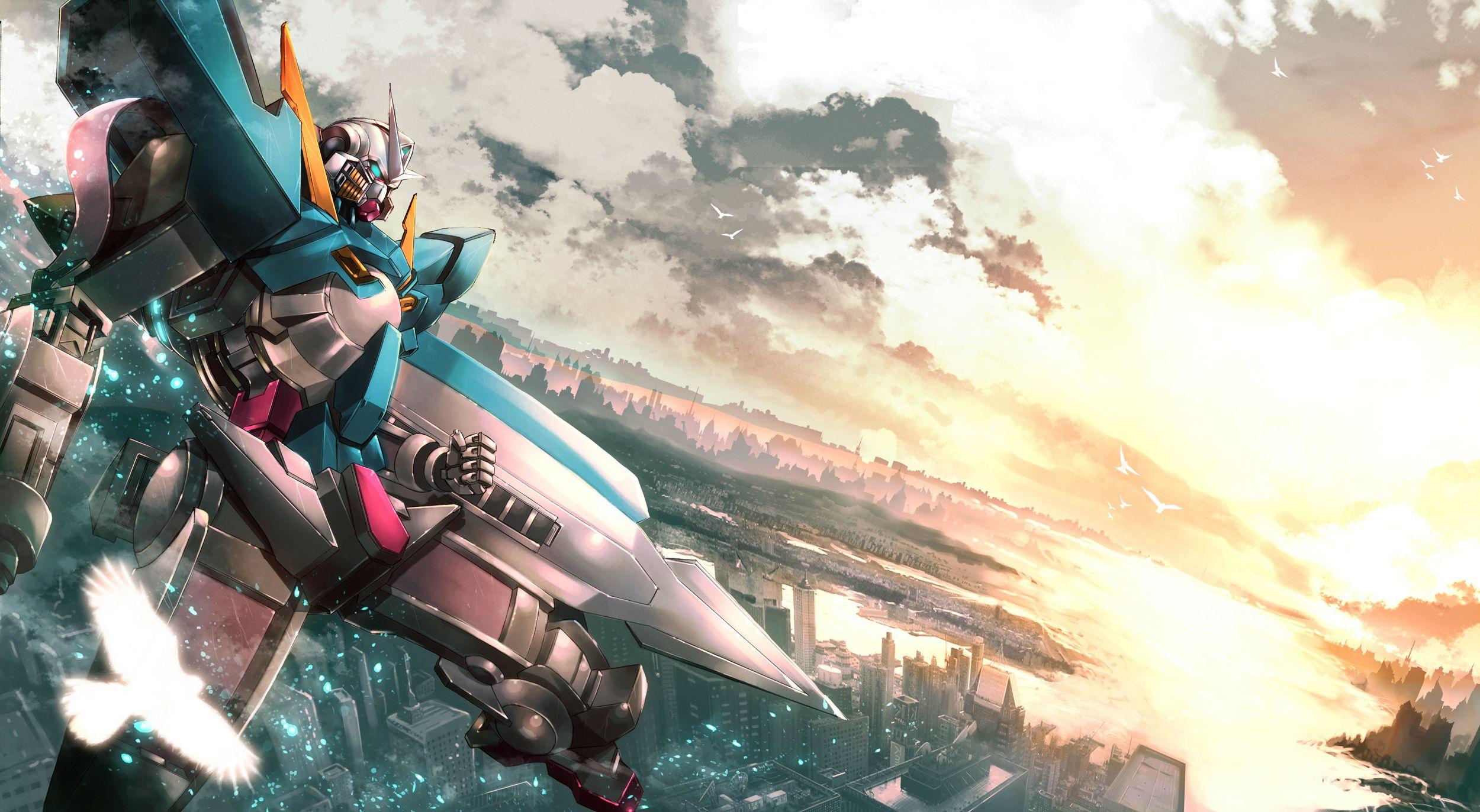 2500x1373 Gundam Desktop Background. Beautiful