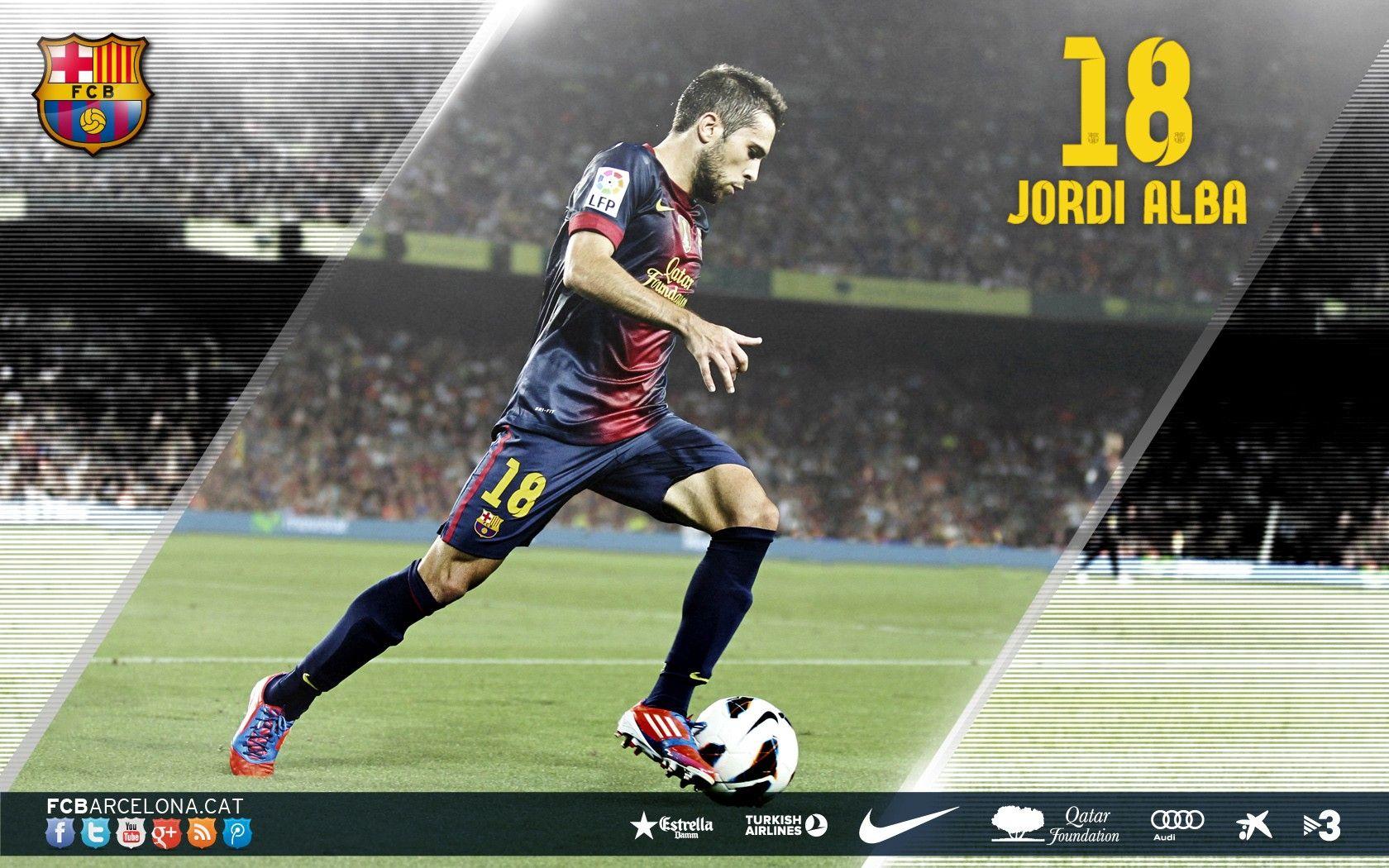 1680x1050 sports, football teams, Barcelona FC, Alba, FCB, Barcelona