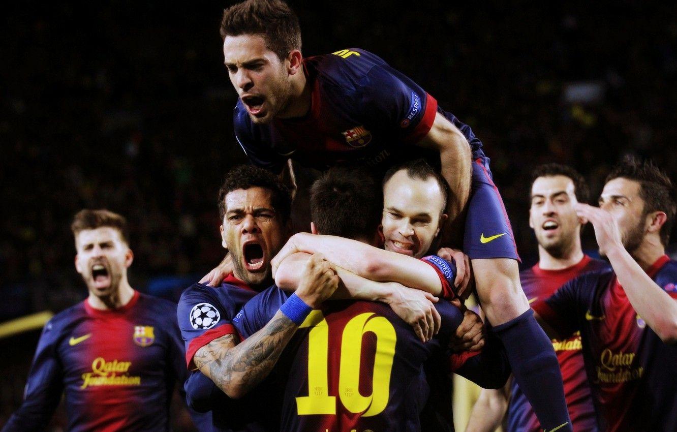 1332x850 Wallpaper Barcelona, Leopard, Football, Villa, Barca, Messi, Uefa