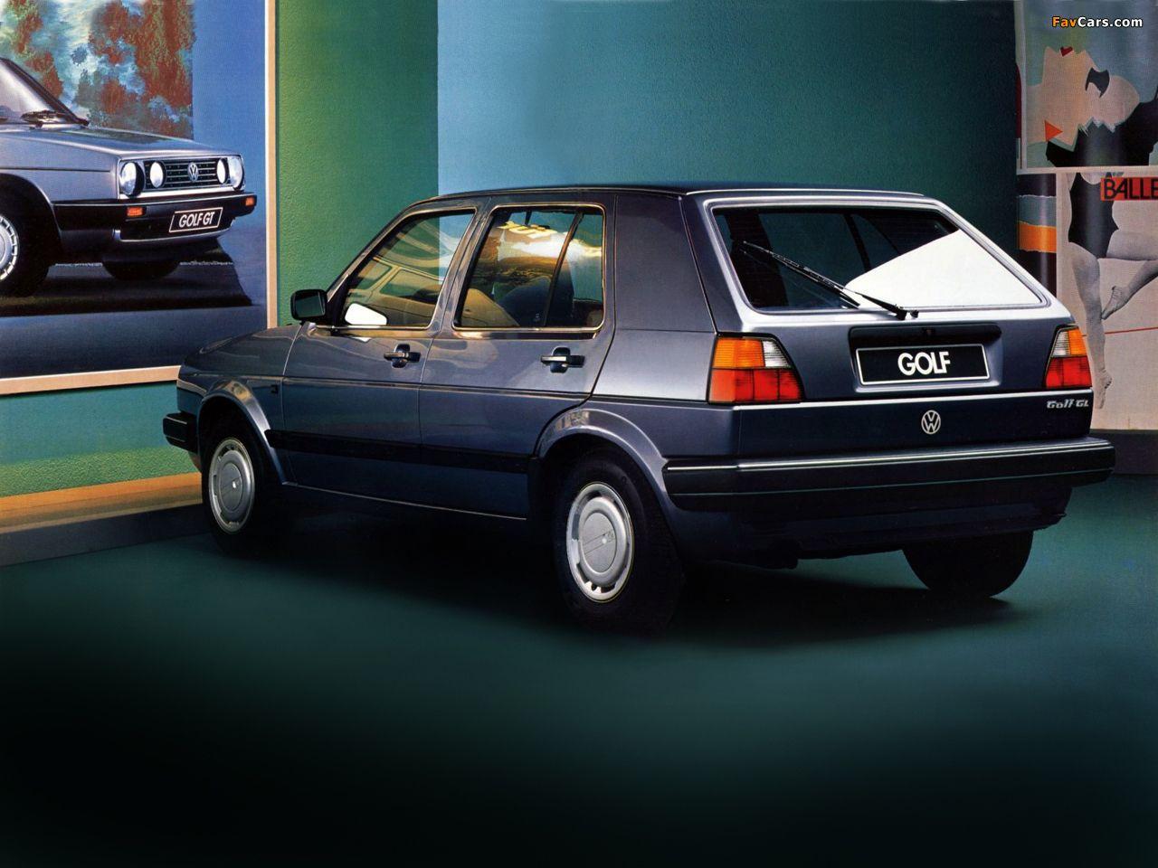 1280x960 Volkswagen Golf 5 Door (Typ 1G) 1987–92 Wallpaper (1280x960)