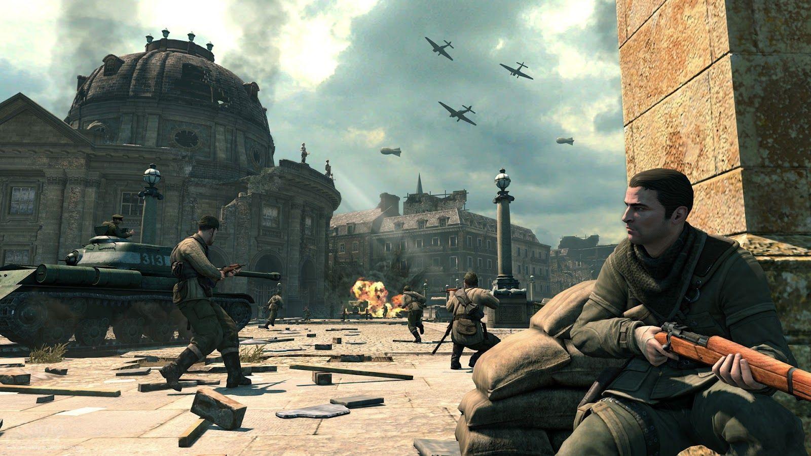 1600x900 Sniper Elite V2 HD Wallpaper Game Pc