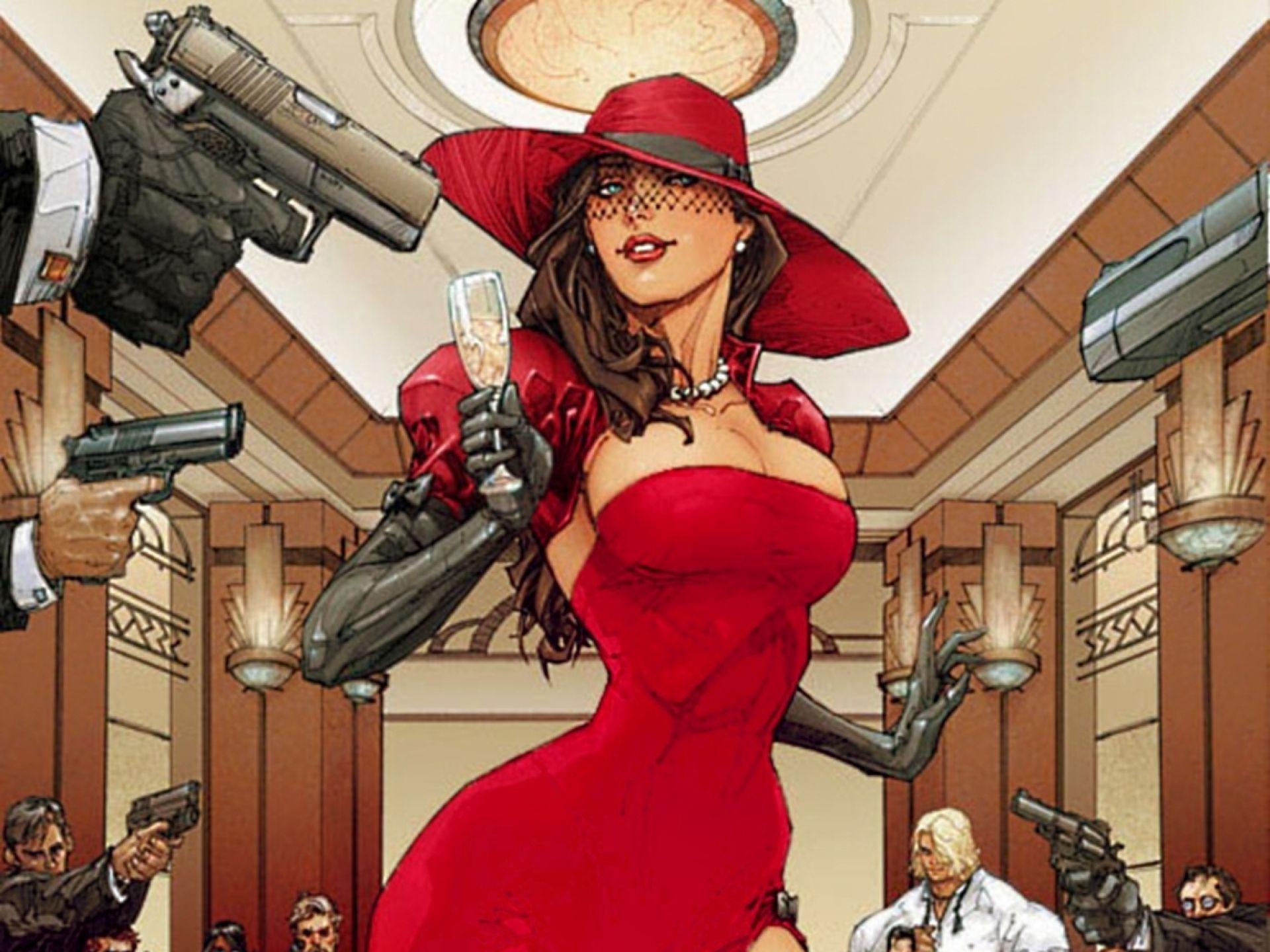 1920x1440 Carmen Sandiego caught