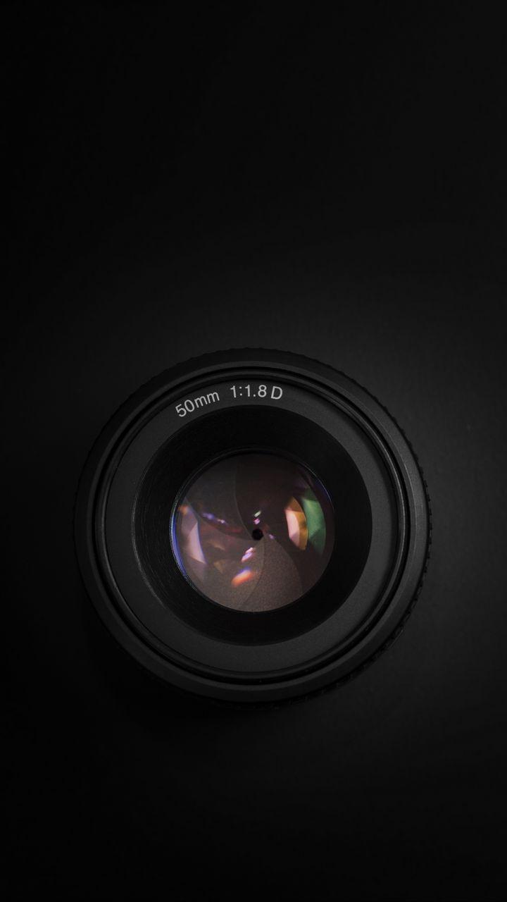 720x1280 Download wallpaper 720x1280 lens, camera, dark samsung galaxy mini