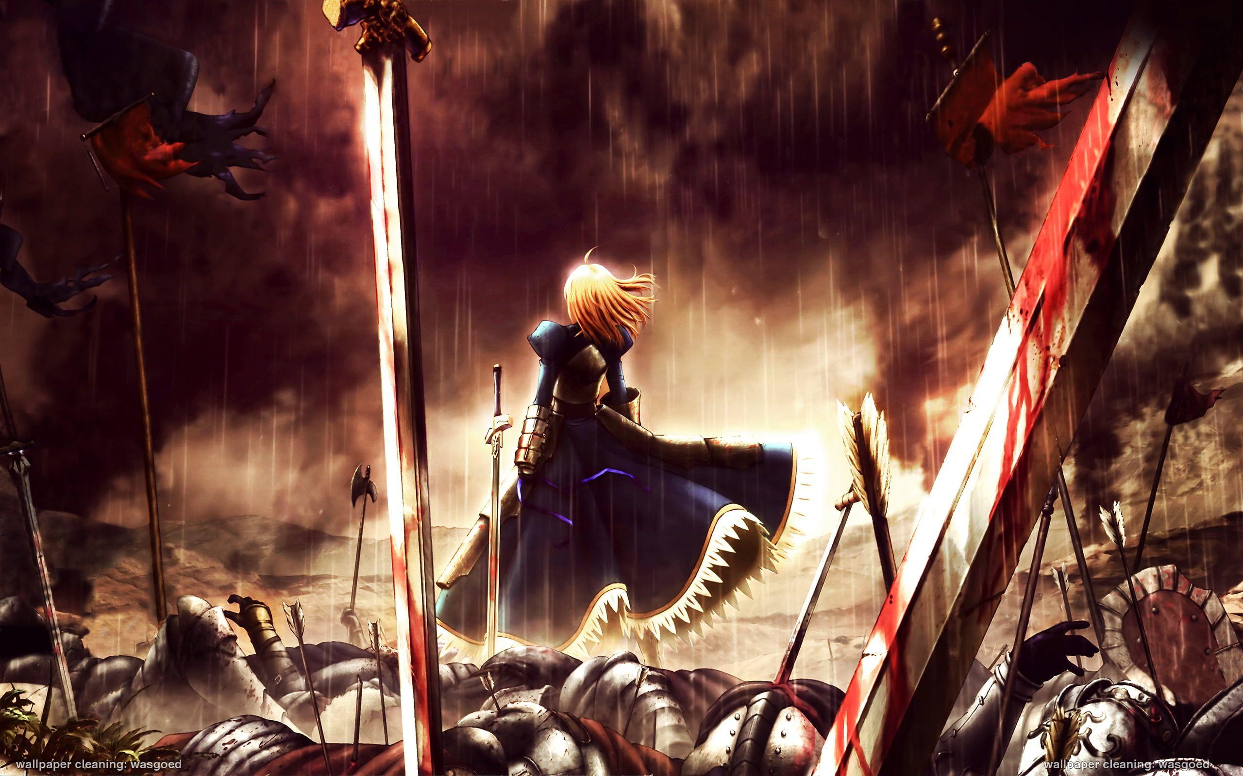 2560x1600 Anime Character Wallpaper, Fate Stay Night: Unlimited Blade Works
