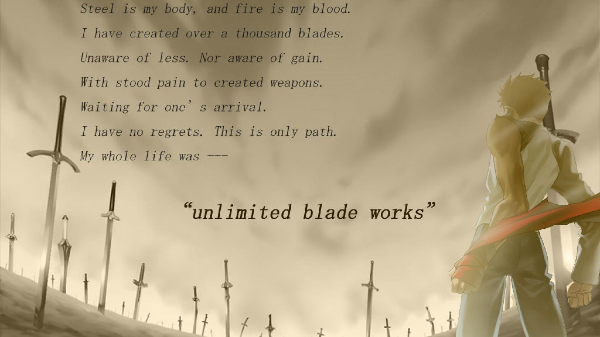 Unlimited Blade Works Wallpapers - Top Free Unlimited Blade Works ...