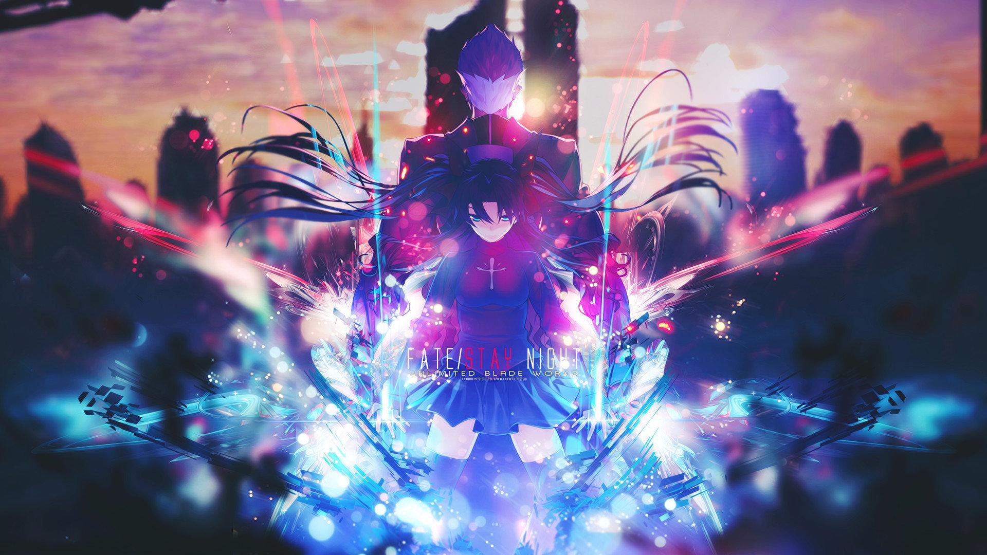 1920x1080 Fate Stay Night: Unlimited Blade Works Wallpaper HD For Desktop