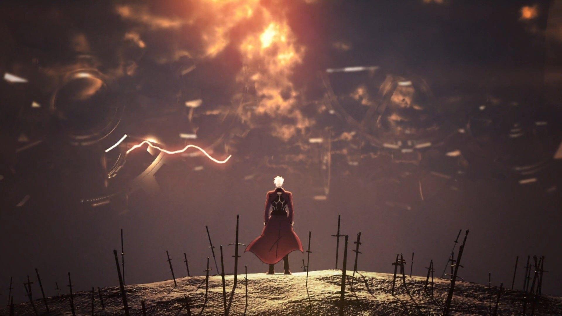 1920x1080 unlimited blade works archer wallpaper