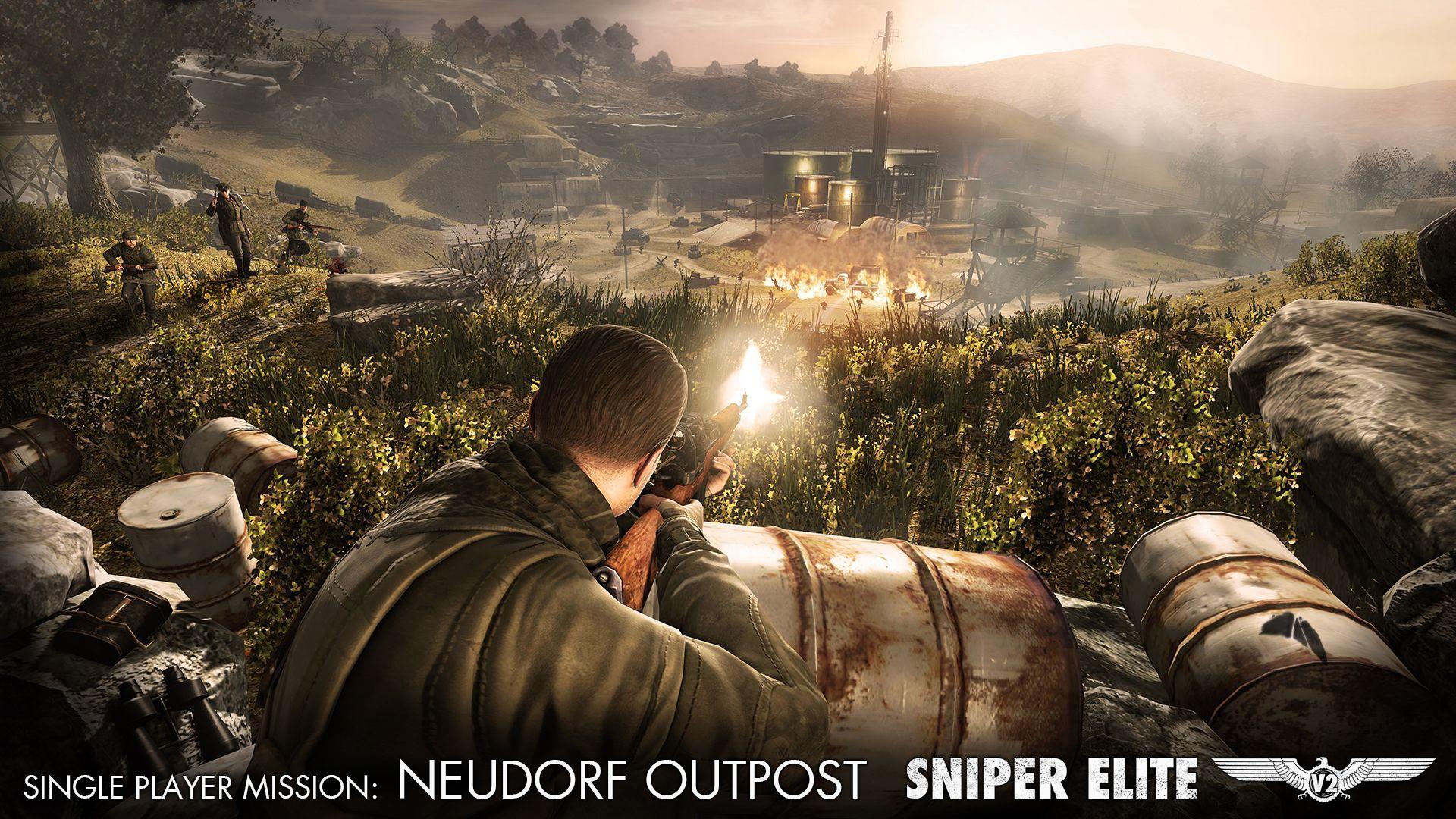 1920x1080 Sniper Elite V2 Neudorf Outpost Pack