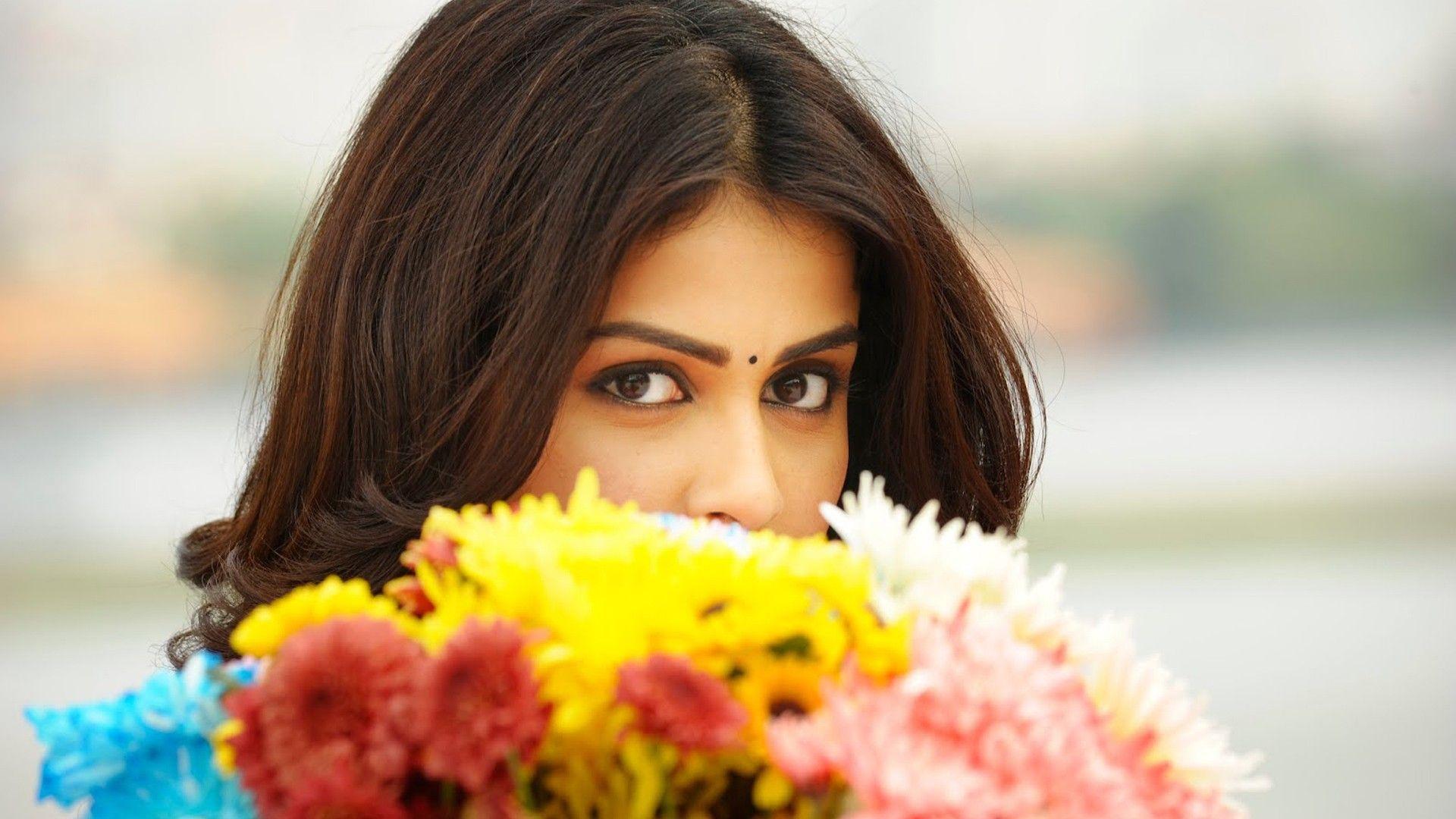 1920x1080 Actress Genelia Wallpaper
