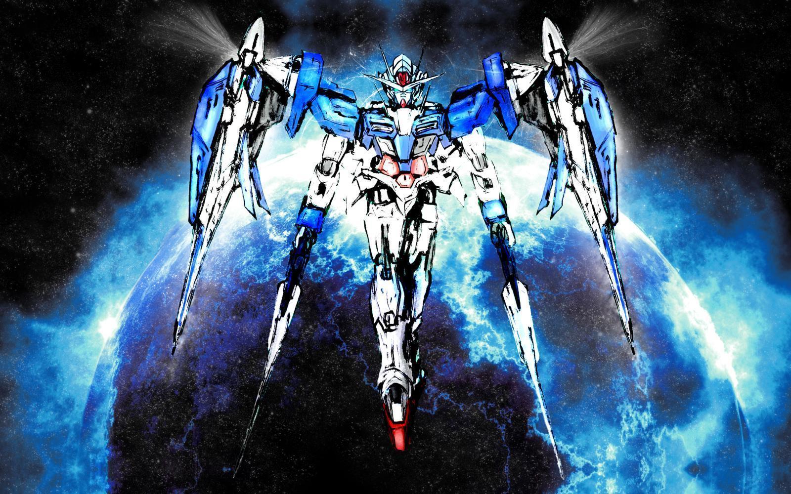 1600x1000 Gundam 00 Raiser Wallpaper