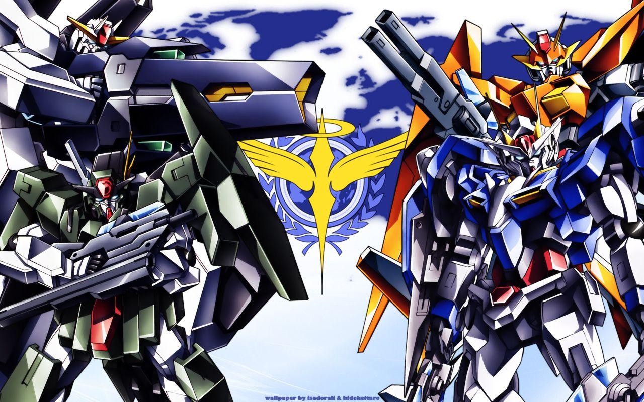 1280x800 Mobile Suit Gundam 00 Wallpaper: Celestial Being Returns !