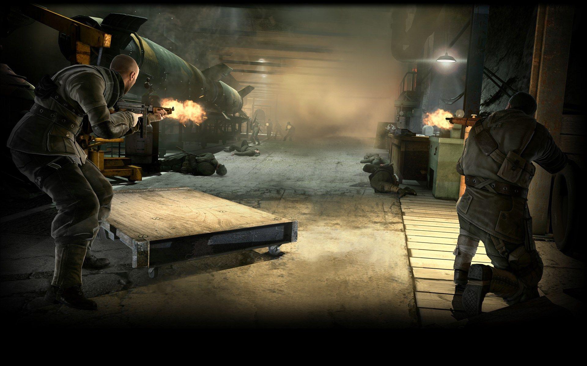 1920x1200 HD wallpaper sniper elite v2