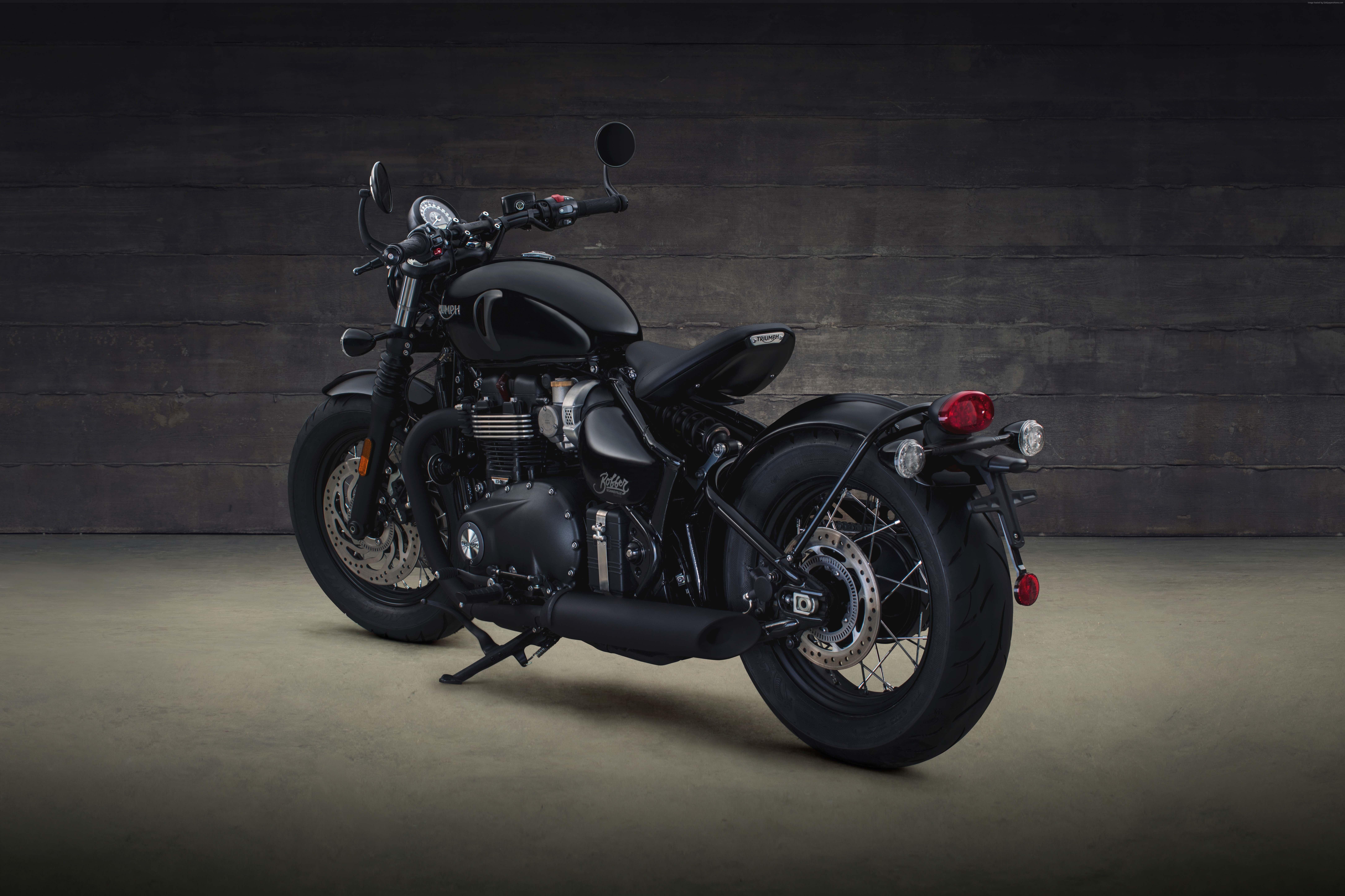 8688x5792 Black standard motorcycle HD wallpaper