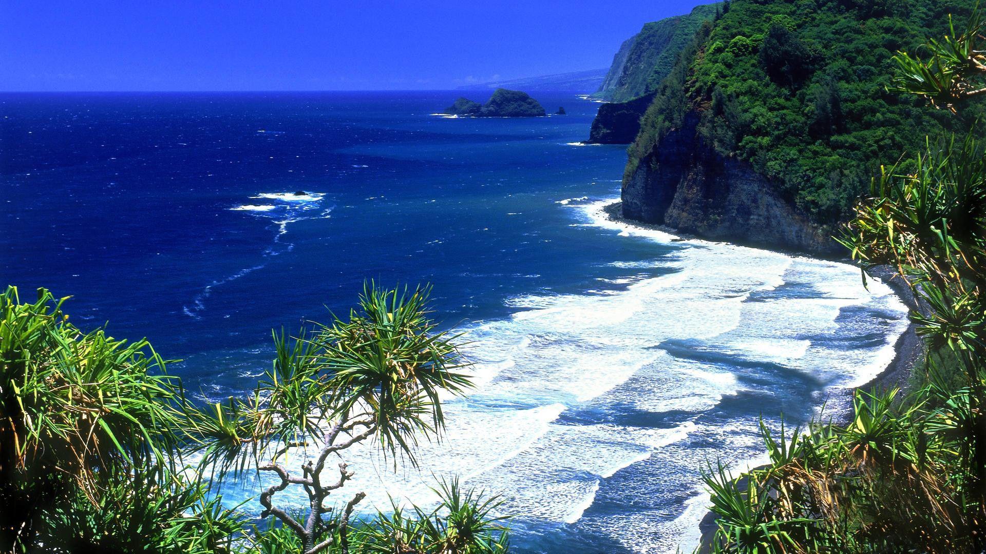 1920x1080 Hawaiian Beach Wallpaper