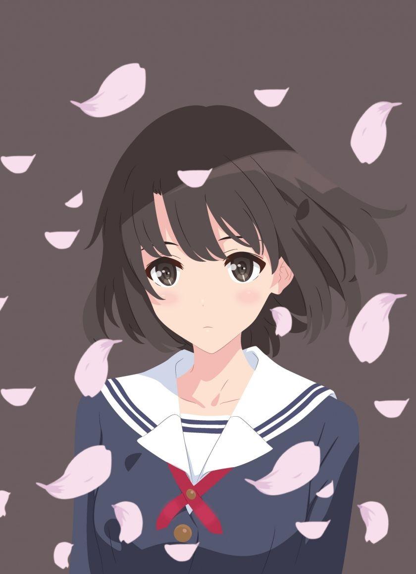 840x1160 Download 840x1160 wallpaper cute, anime, megumi kato, anime girl