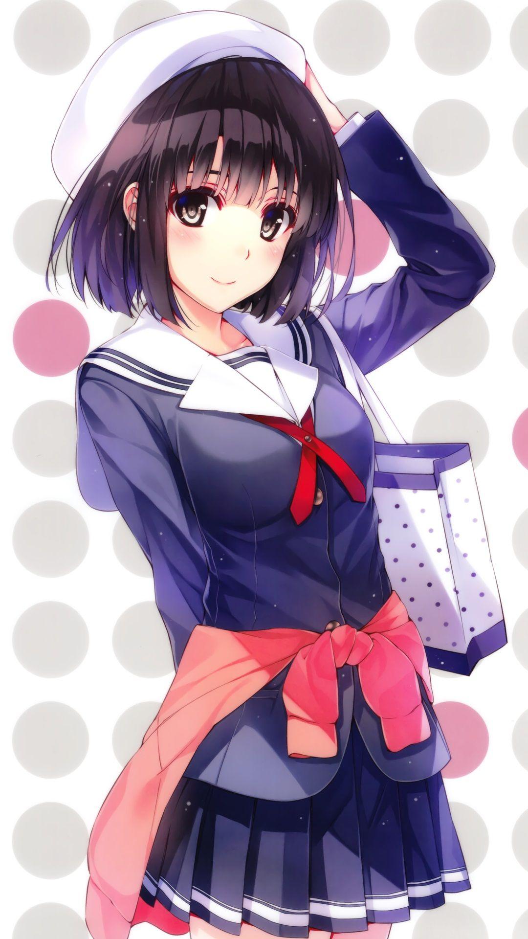 1080x1920 Saenai Heroine no Sodatekata smartphone wallpaper