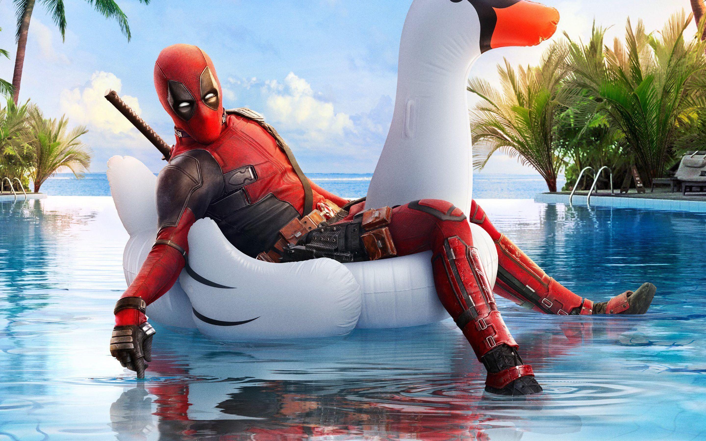 2880x1800 Deadpool 2 Funny Poster Macbook Pro Retina Wallpaper, HD