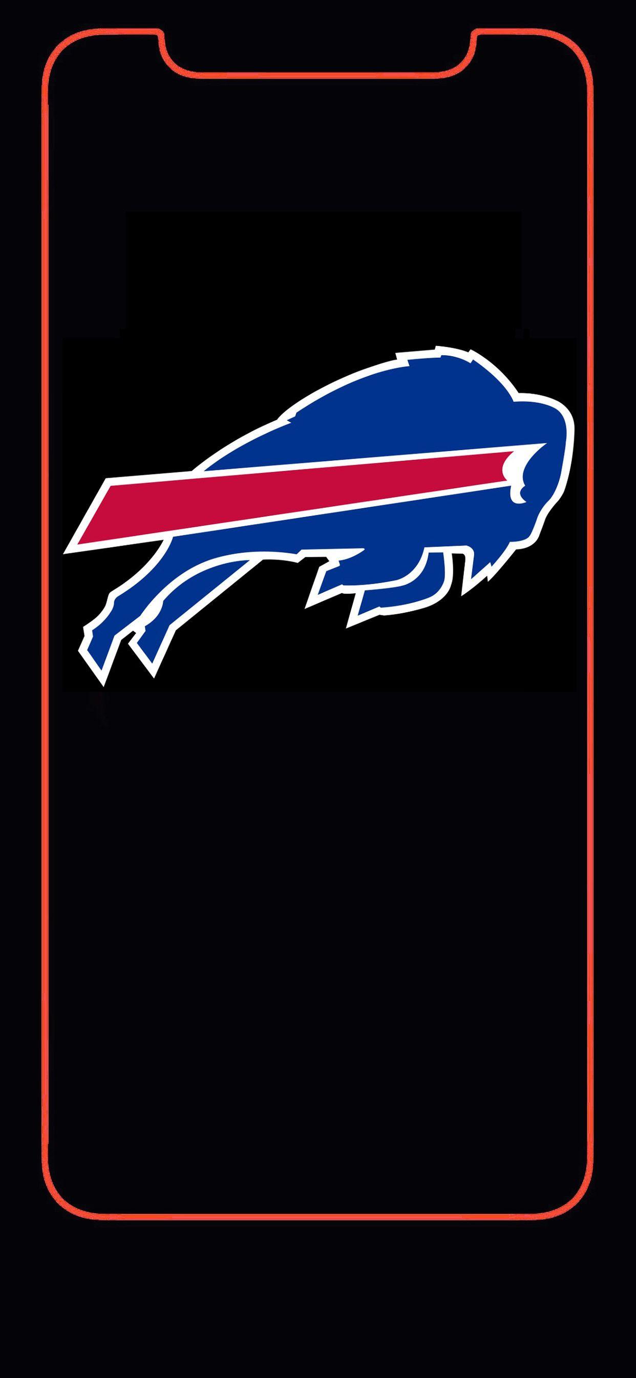 1242x2692 Bills Wallpaper I Made For IPhone X XS XS Max. Simple But Look Pretty Badass I Think