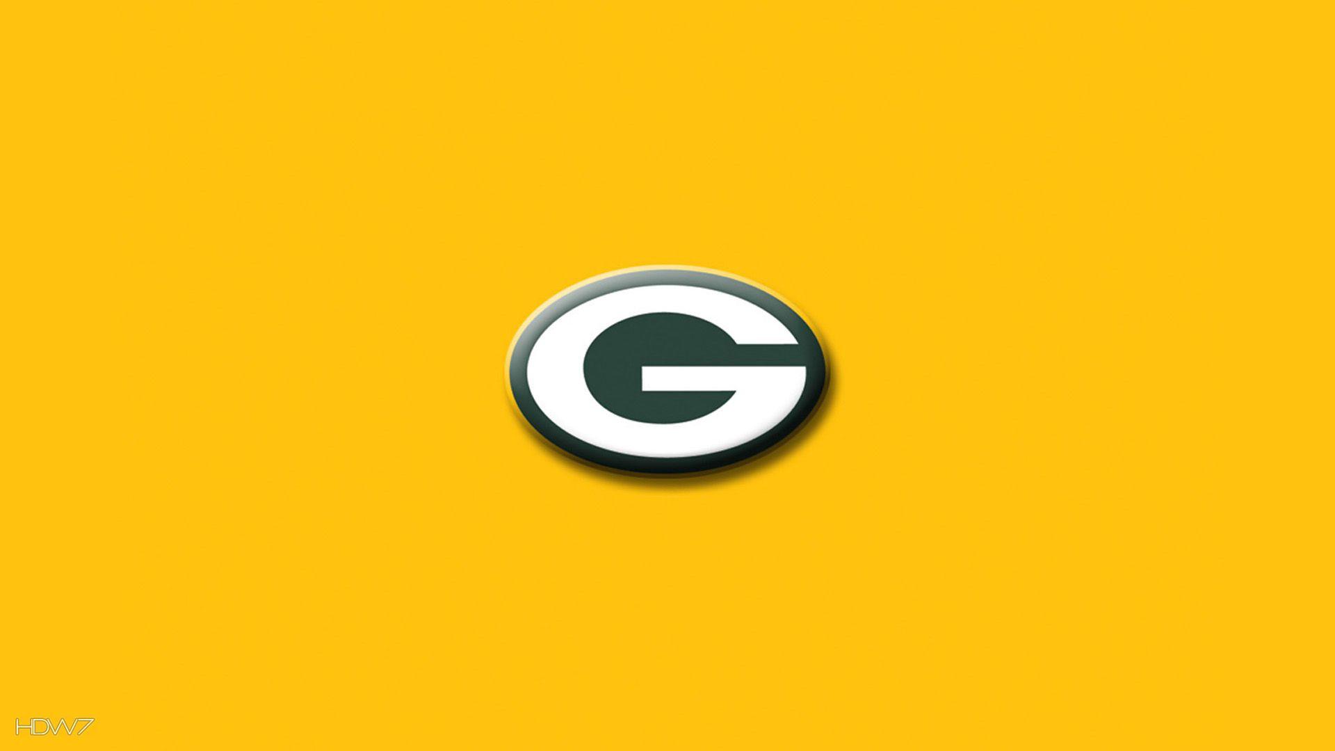 1920x1080 green bay packers simple logo yellow wallpaper. HD wallpaper