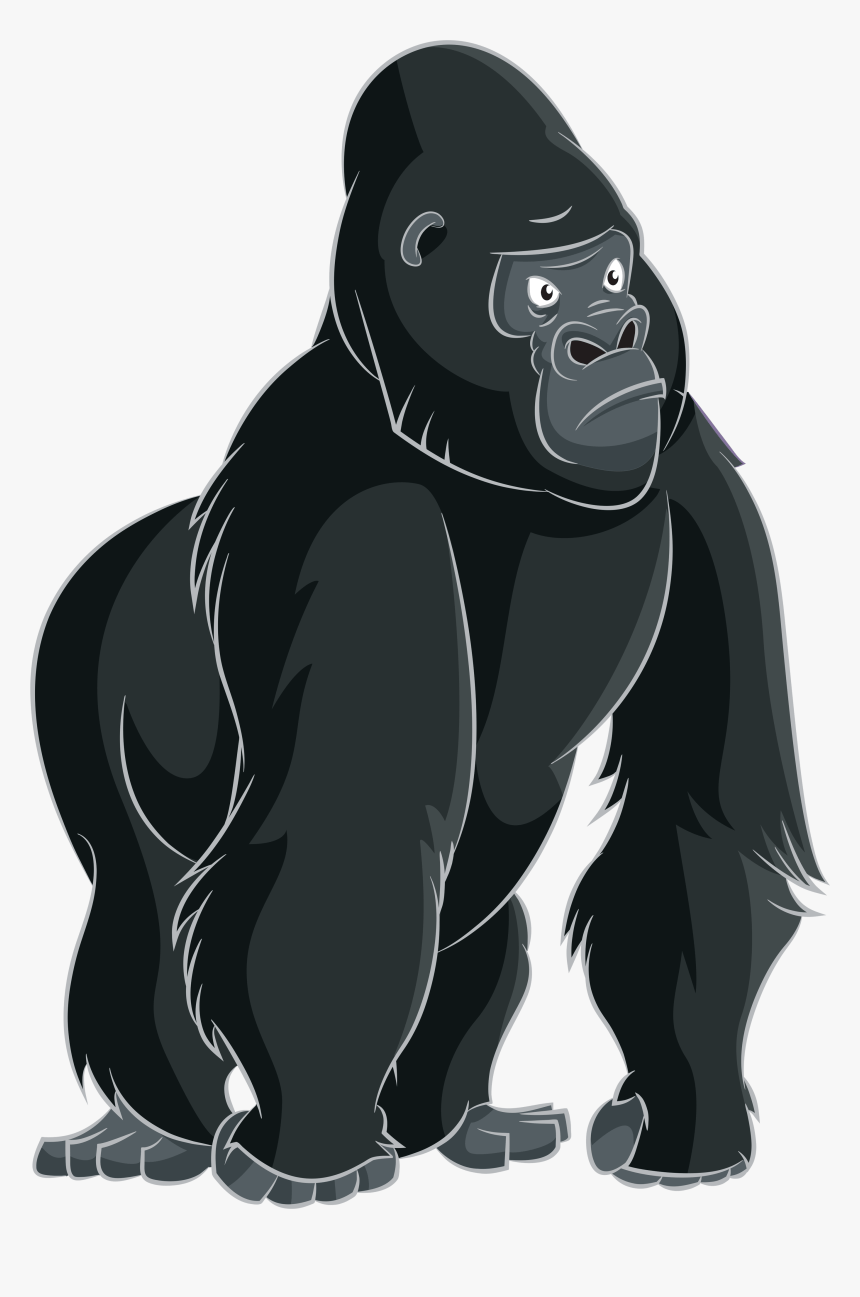 860x1297 Free Cartoon Gorilla Clipart, Download Free Clip Art, Free Clip
