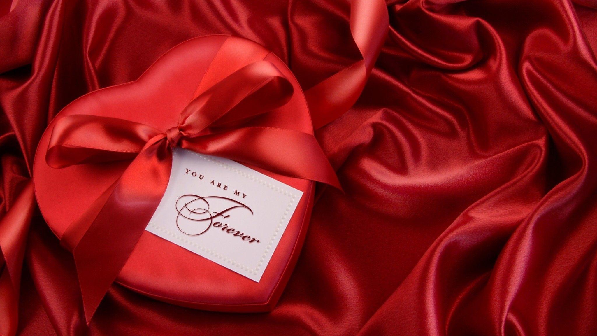 2048x1152 Red Satin Wallpaper