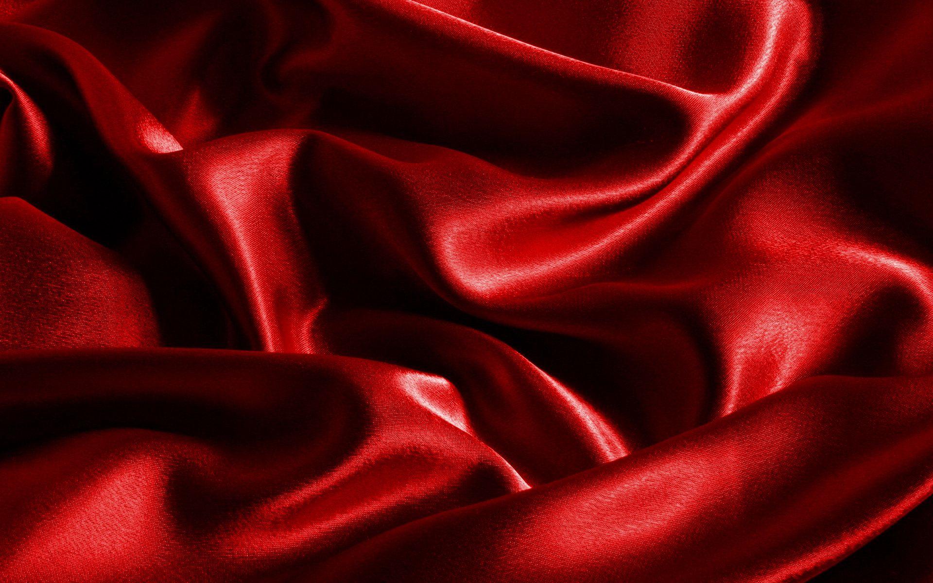 Red satin