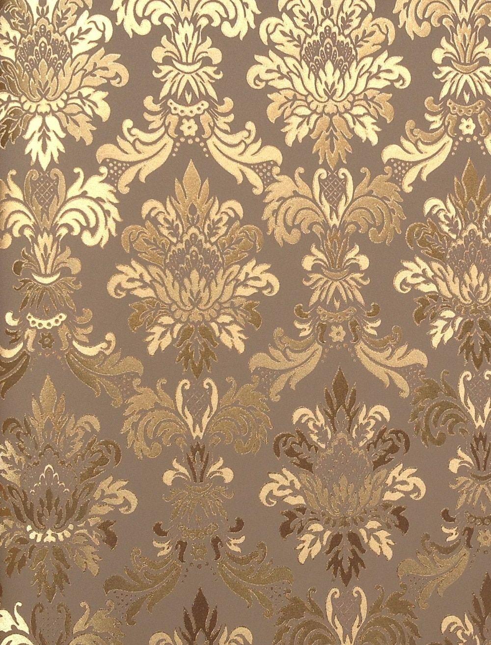 1000x1314 CY222 Gold foil wall paper, Chinese style vinyl wall paper, Luxury