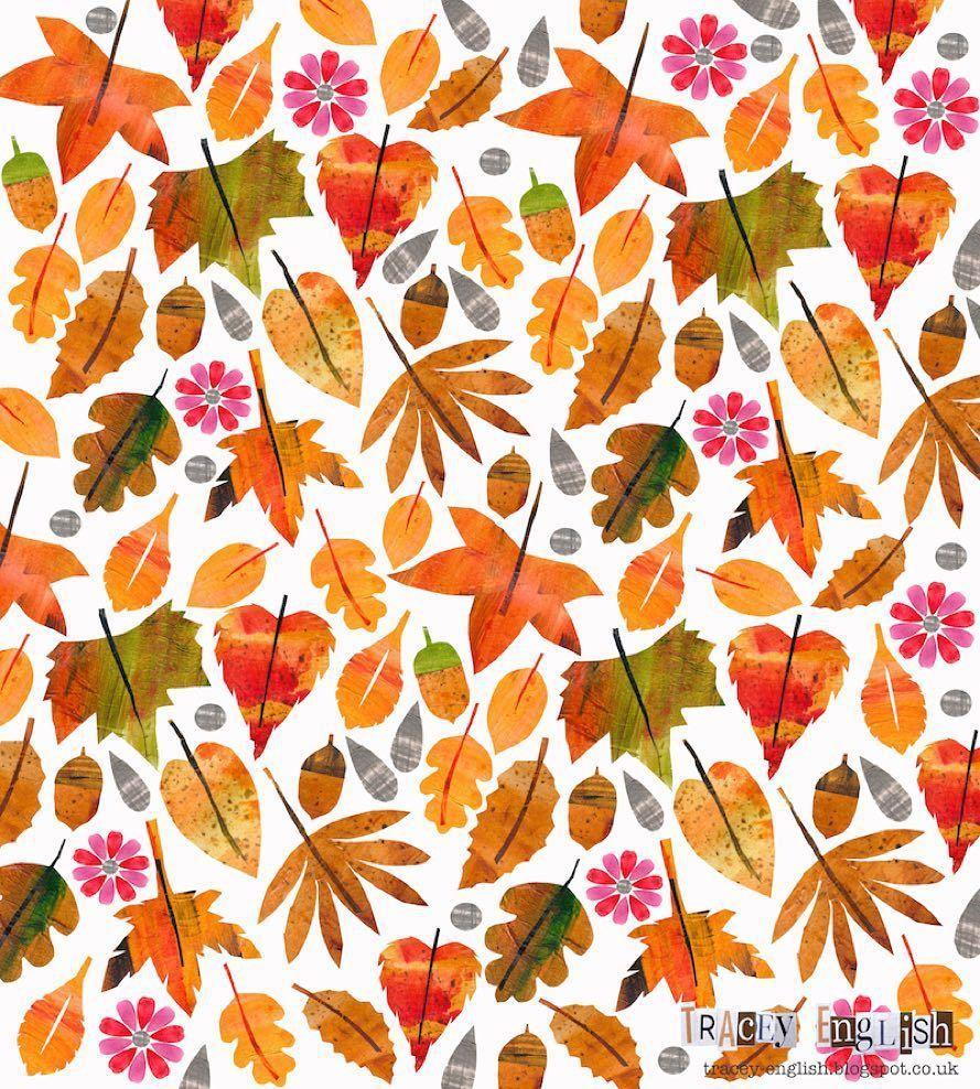 Autumn Pattern Wallpapers Top Free Autumn Pattern Backgrounds