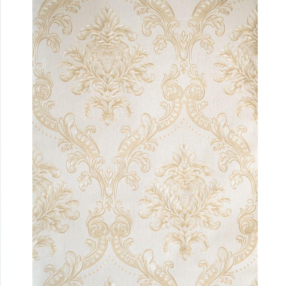 1000x1000 Gold White Damask Wallpaper Luxury .aliexpress.com · Out of stock