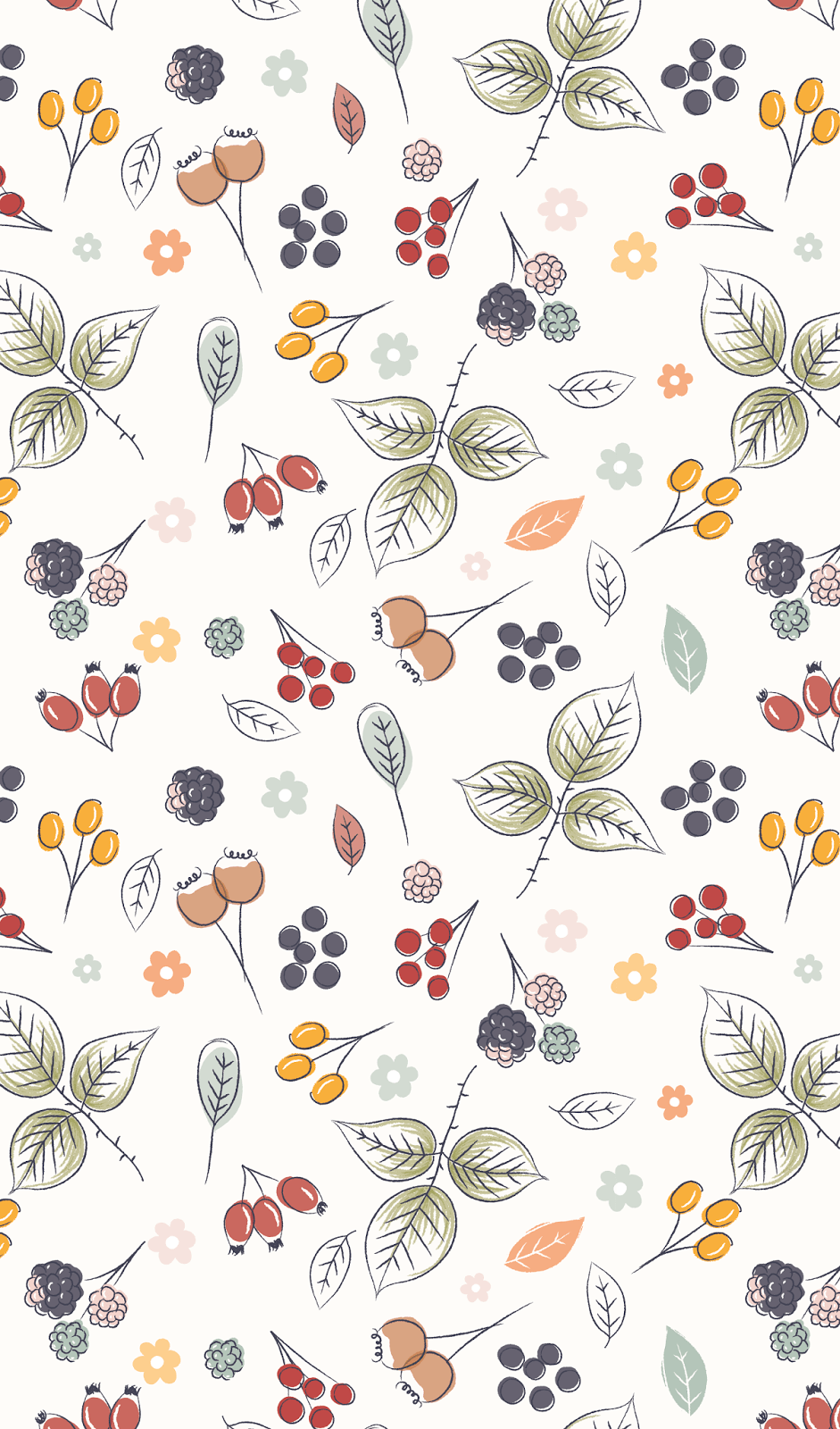 Autumn Pattern Wallpapers - Top Free Autumn Pattern Backgrounds ...