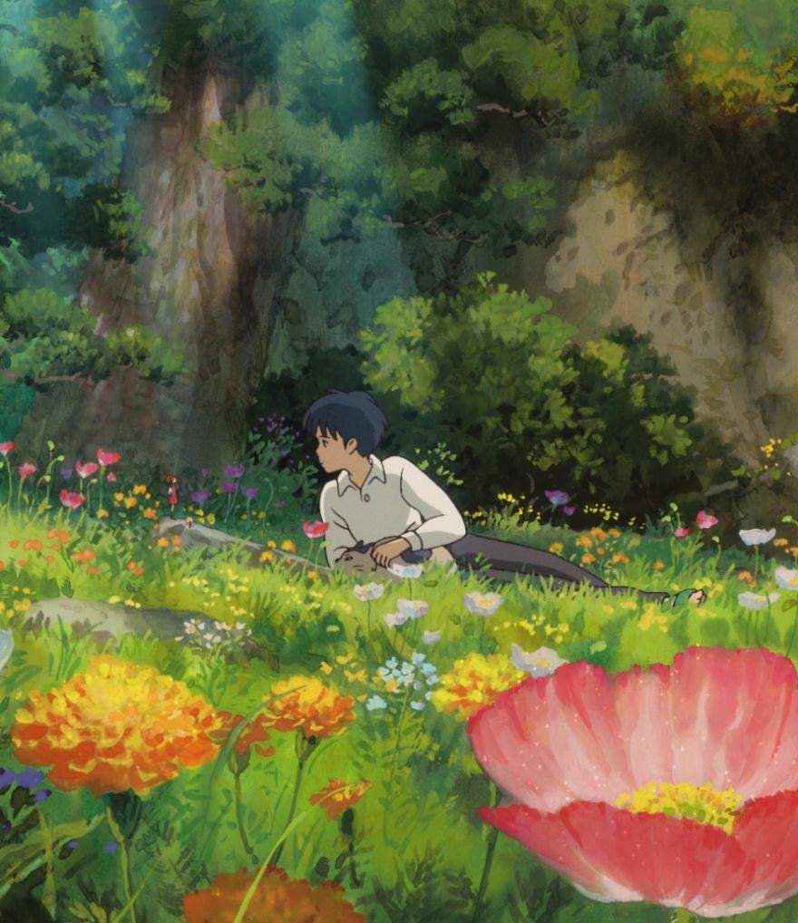 880x1018 A studio ghibli wallpaper a day keeps the doctor away