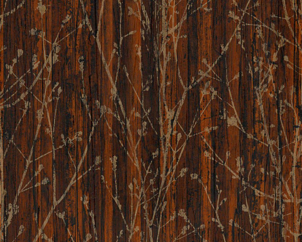 1000x800 A.S. Création Wallpaper «Wood, Brown» 327132