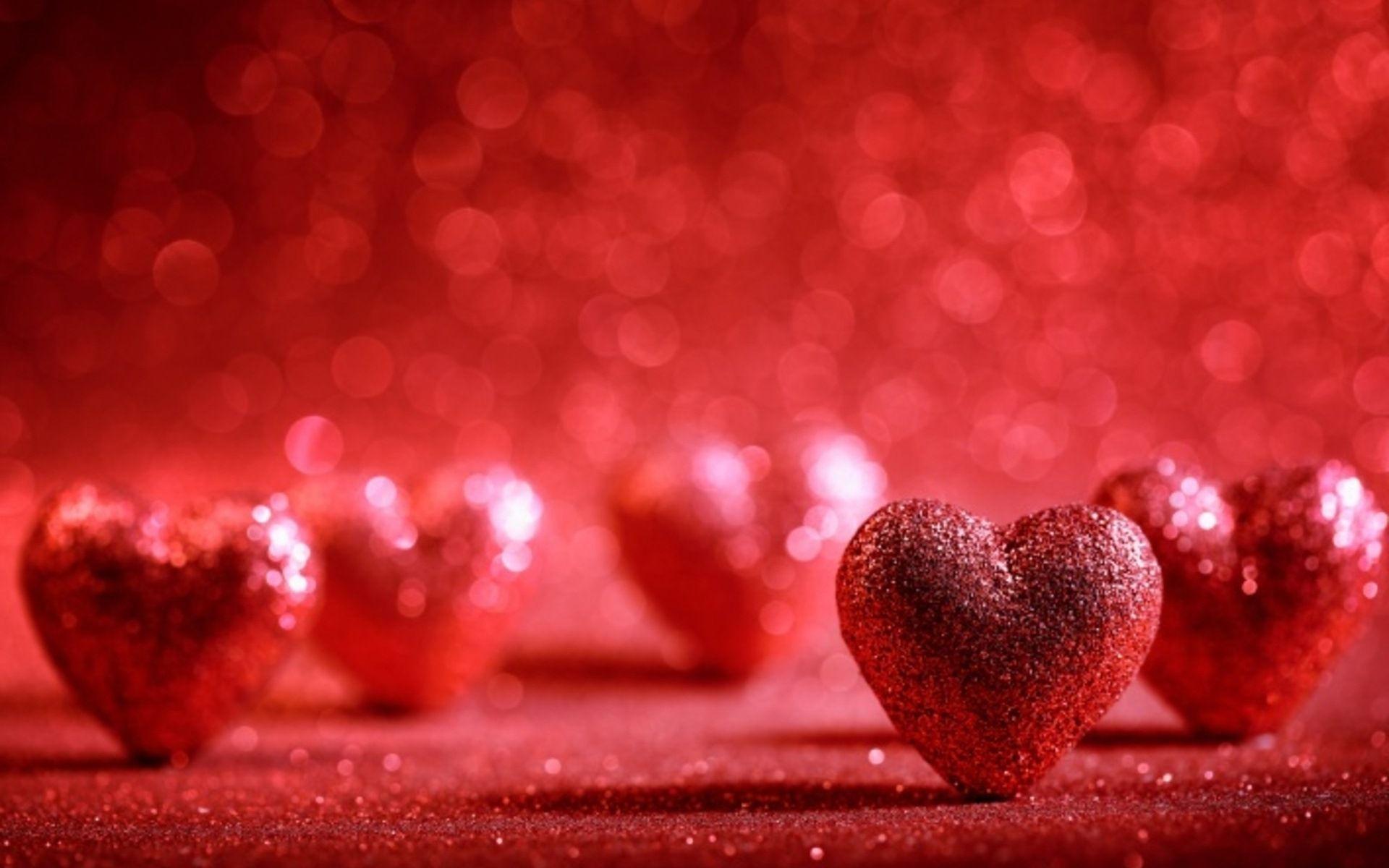1920x1200 Glitter Heart Background Wallpaper 12996