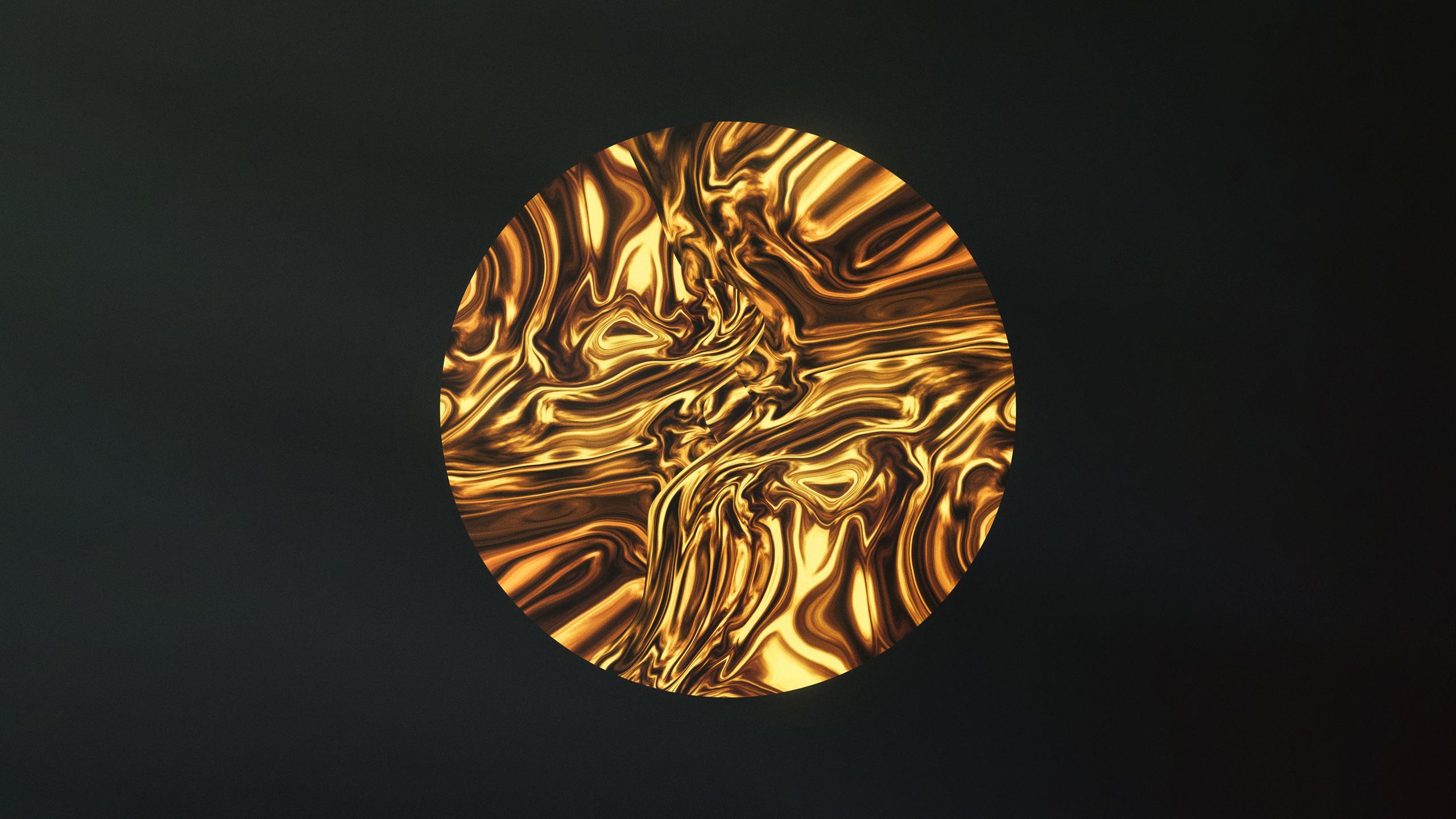 2560x1440 Liquid Gold [2560x1440]
