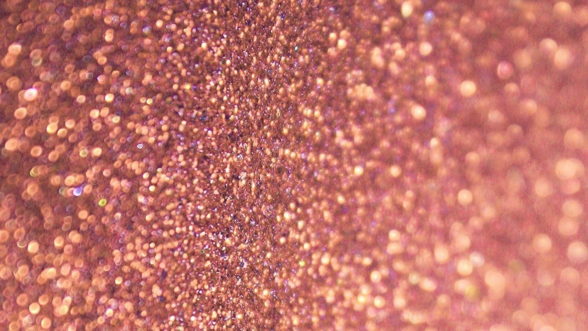 1920x1080 Marvelous Rose Gold Glitter Wallpaper High Quality Resolution