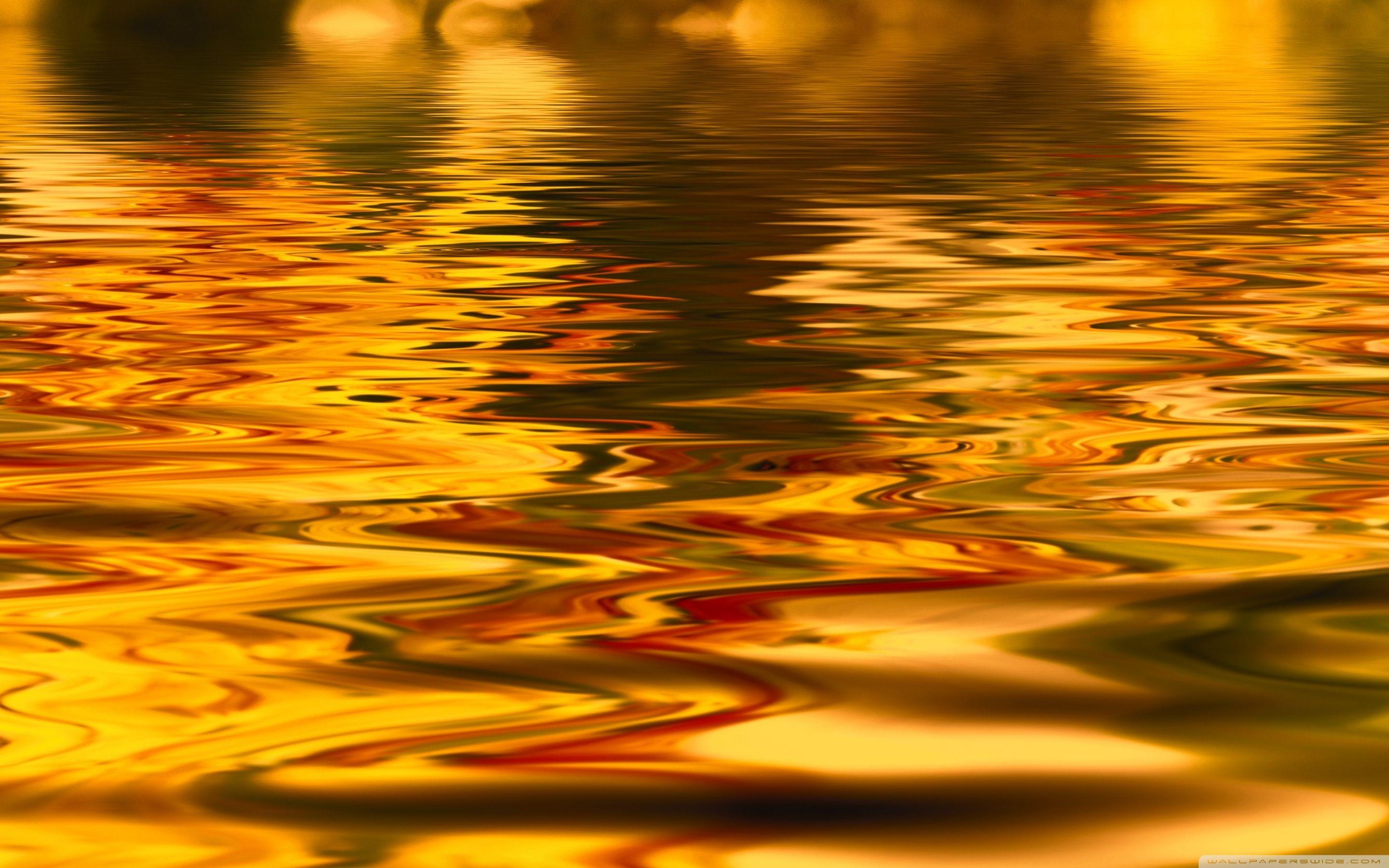 2880x1800 Gold Wallpaper Image