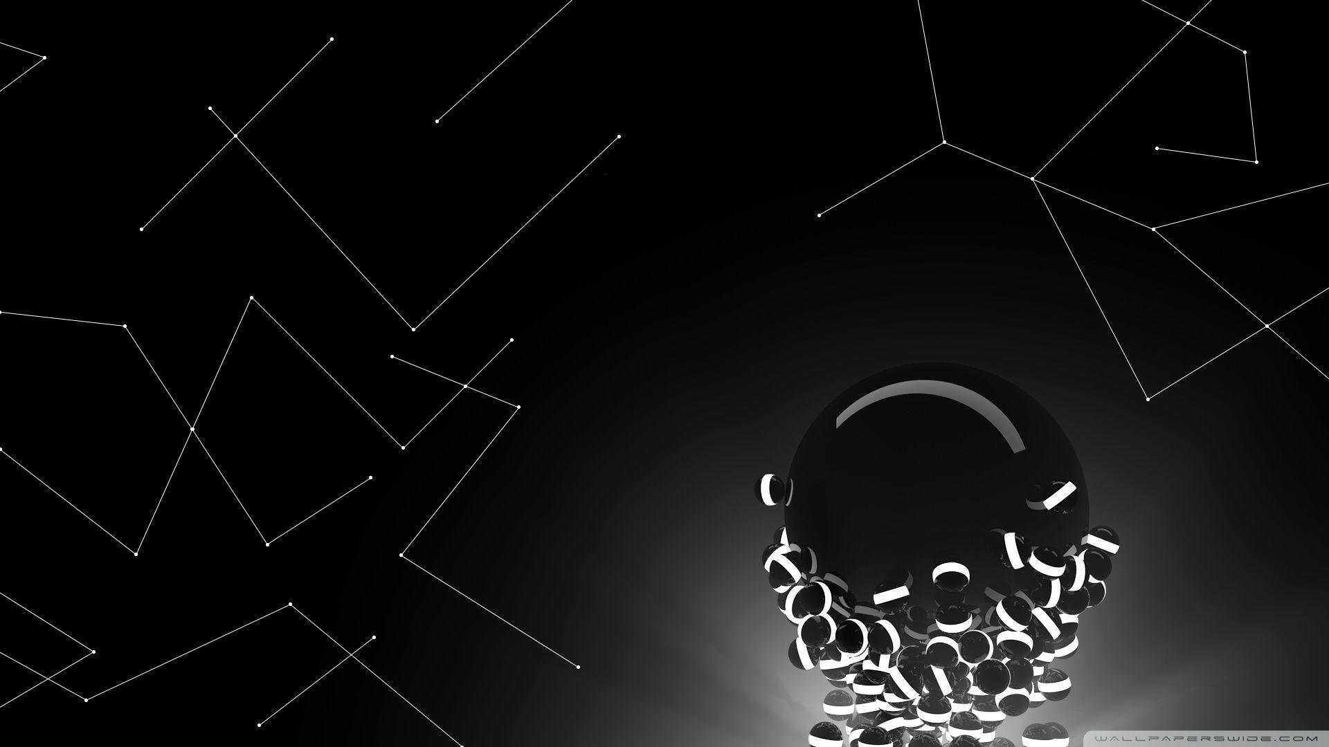 1920x1080 Futuristic Balls Ultra HD Desktop Background Wallpaper for 4K UHD