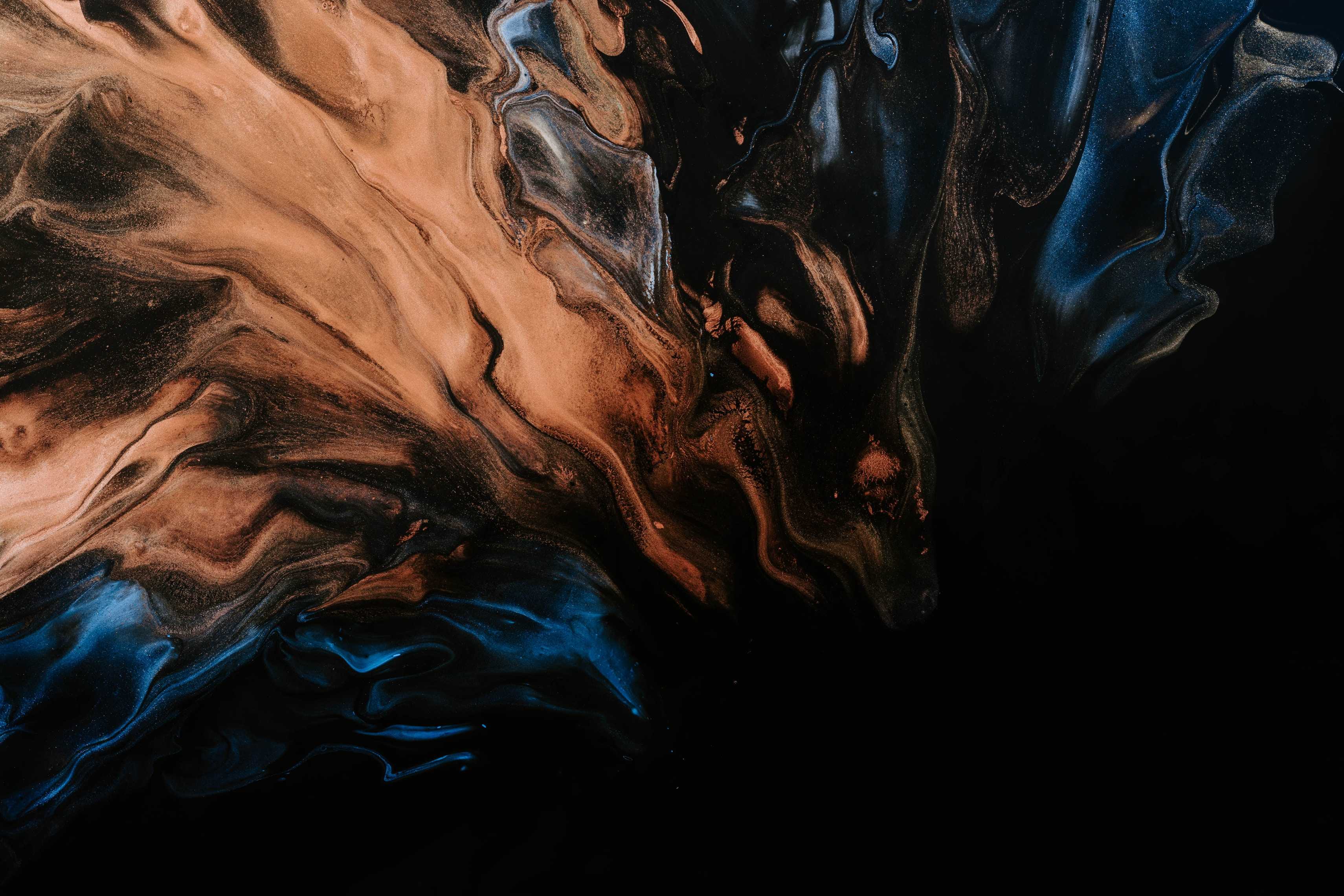 3420x2280 Black and Gold HD wallpaper